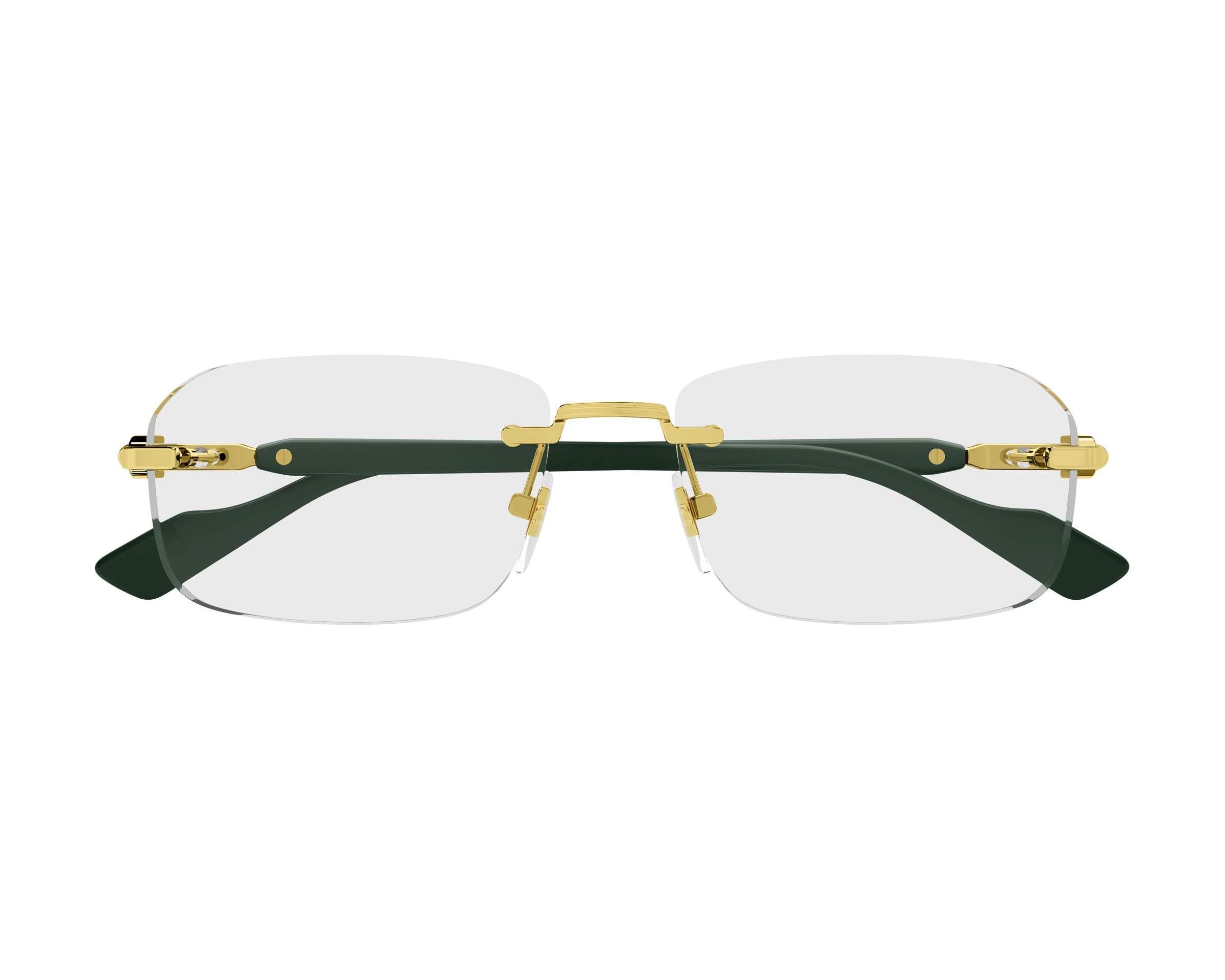 Gucci GG1221O 005 56-16 Gold  front view