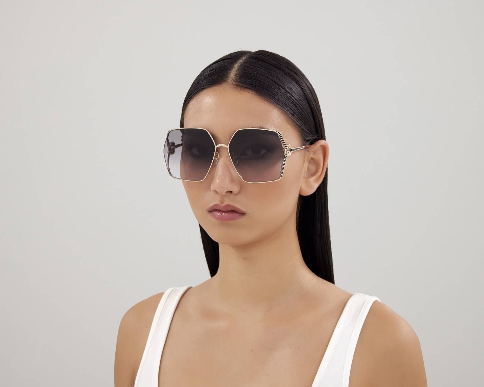 【送料,関税込】 GUCCI サングラス GG1322SA Amazon.com: Gucci GG1322SA Gold/Grey Shaded 64/16/135 women