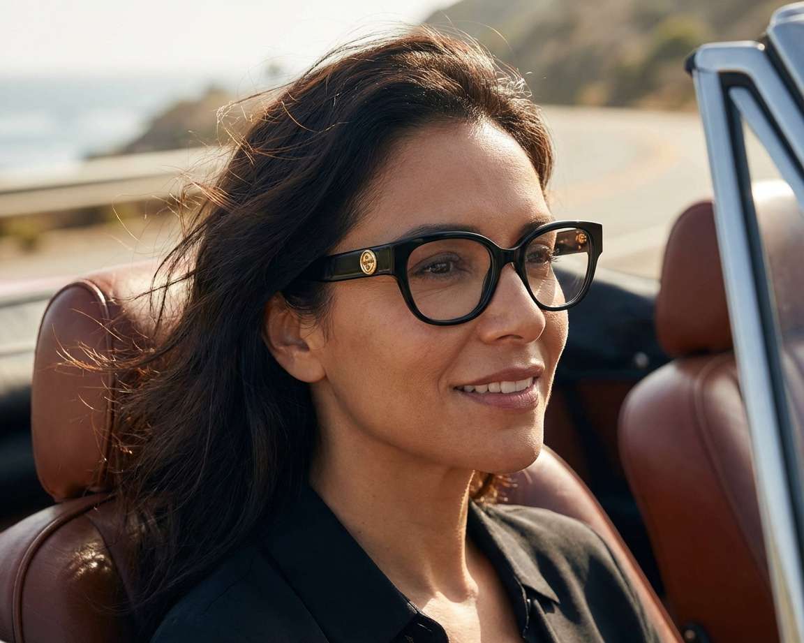 Gucci GG1411O 004 53-19 Black  360 degree view 5