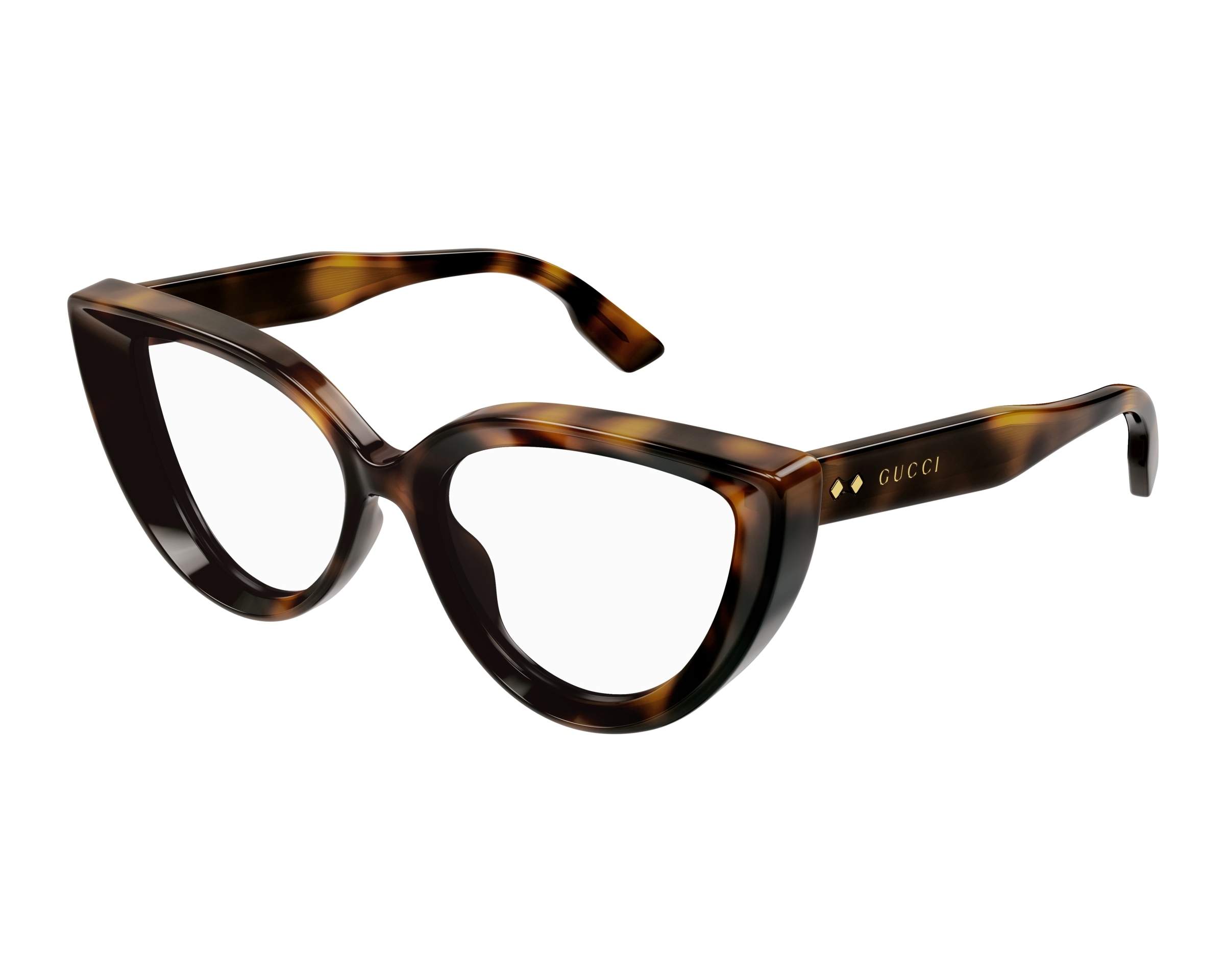 GUCCI キャットアイフレムメカネ GG1530O 002 Gucci™ GG1530O Cat-Eye Eyeglasses | EyeOns.com