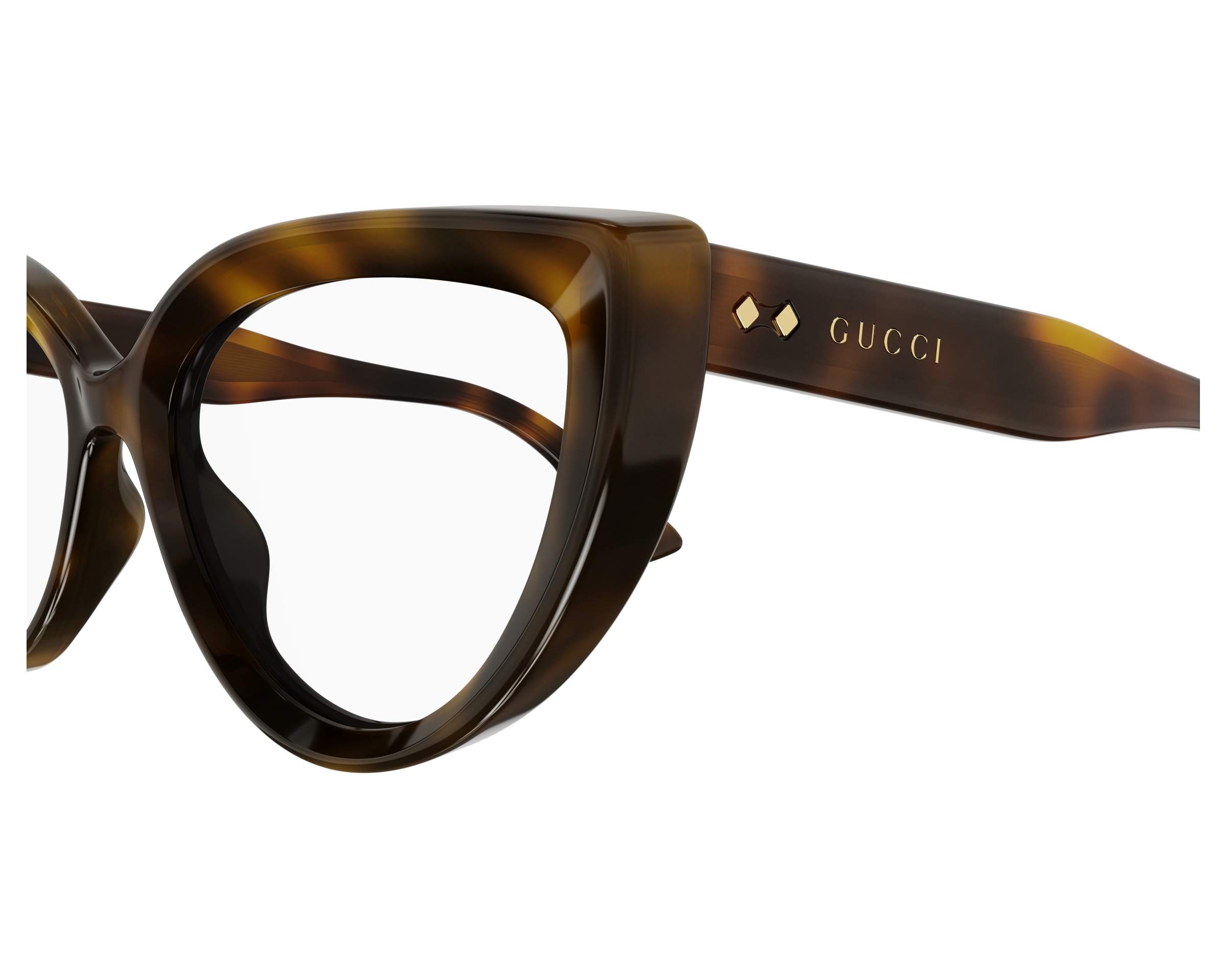 GUCCI キャットアイフレムメカネ GG1530O 002 Gucci GG1530O 002 glasses | Buy online now | SmartBuyGlasses US