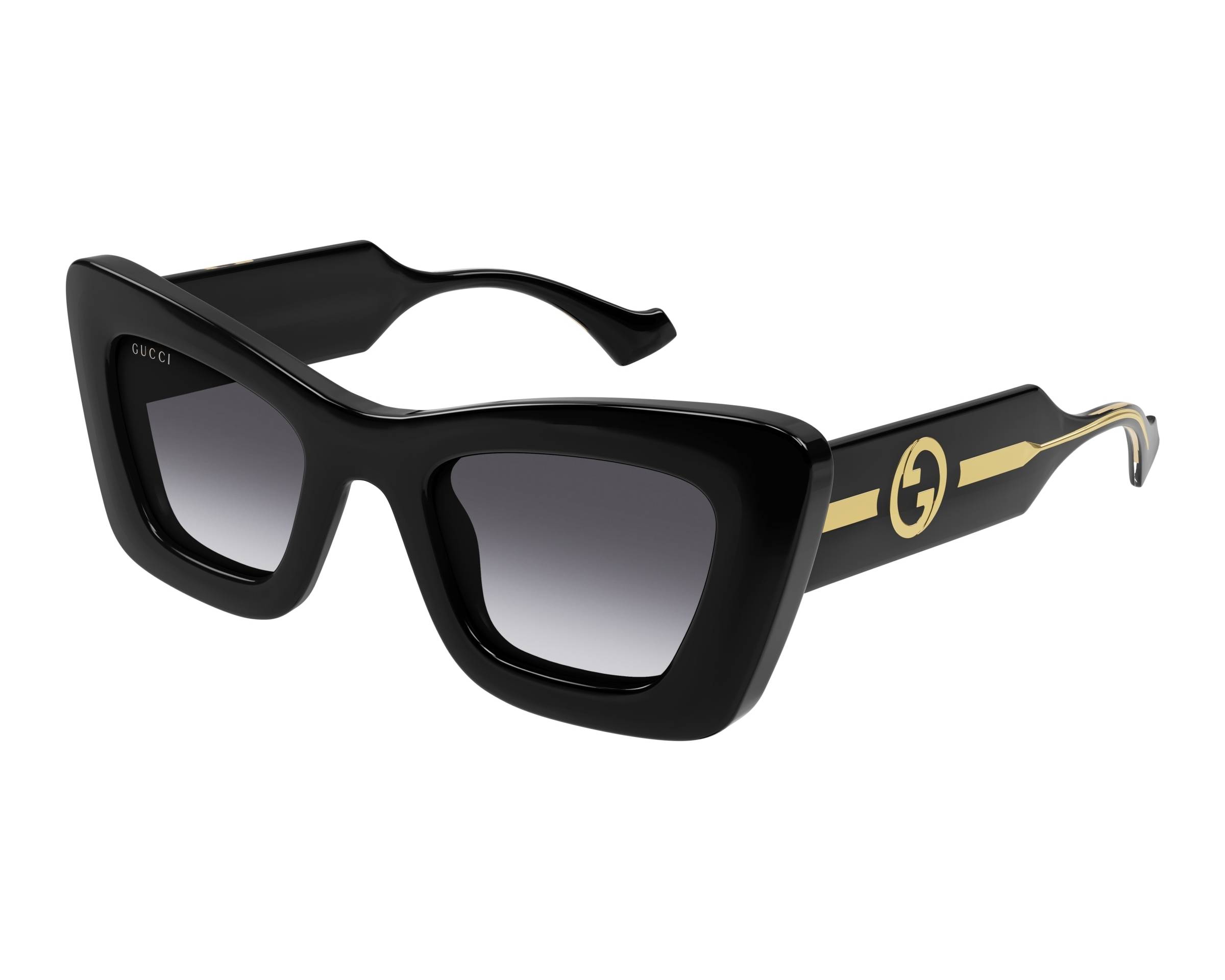 Gucci GGパターン ブラック サンバイザー Gucci Sunglasses GG1552S 001