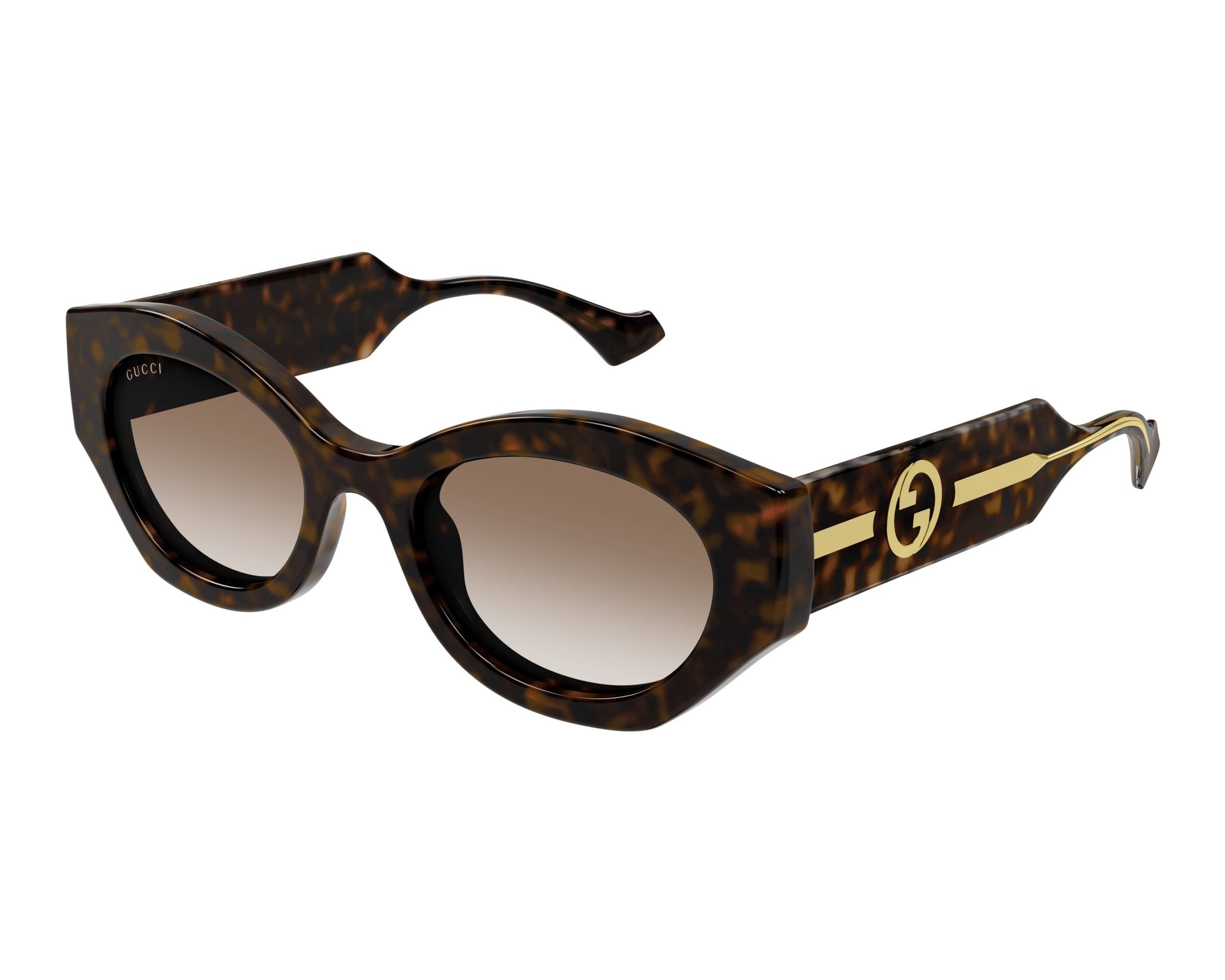 Gucci GG1553S 002 52-21 Havana  side view
