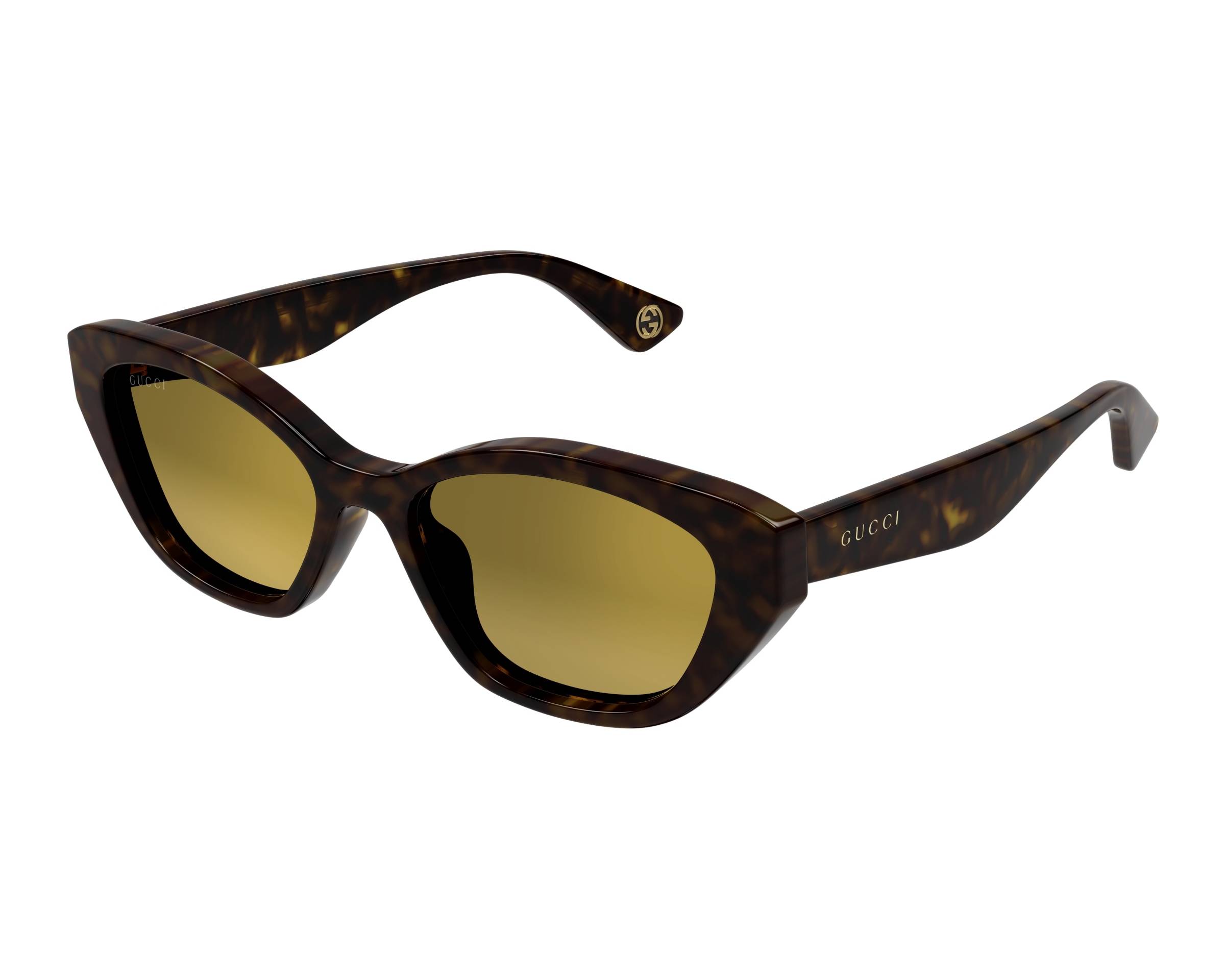 Gucci GG1638S 002 54-17 Havana  profile view