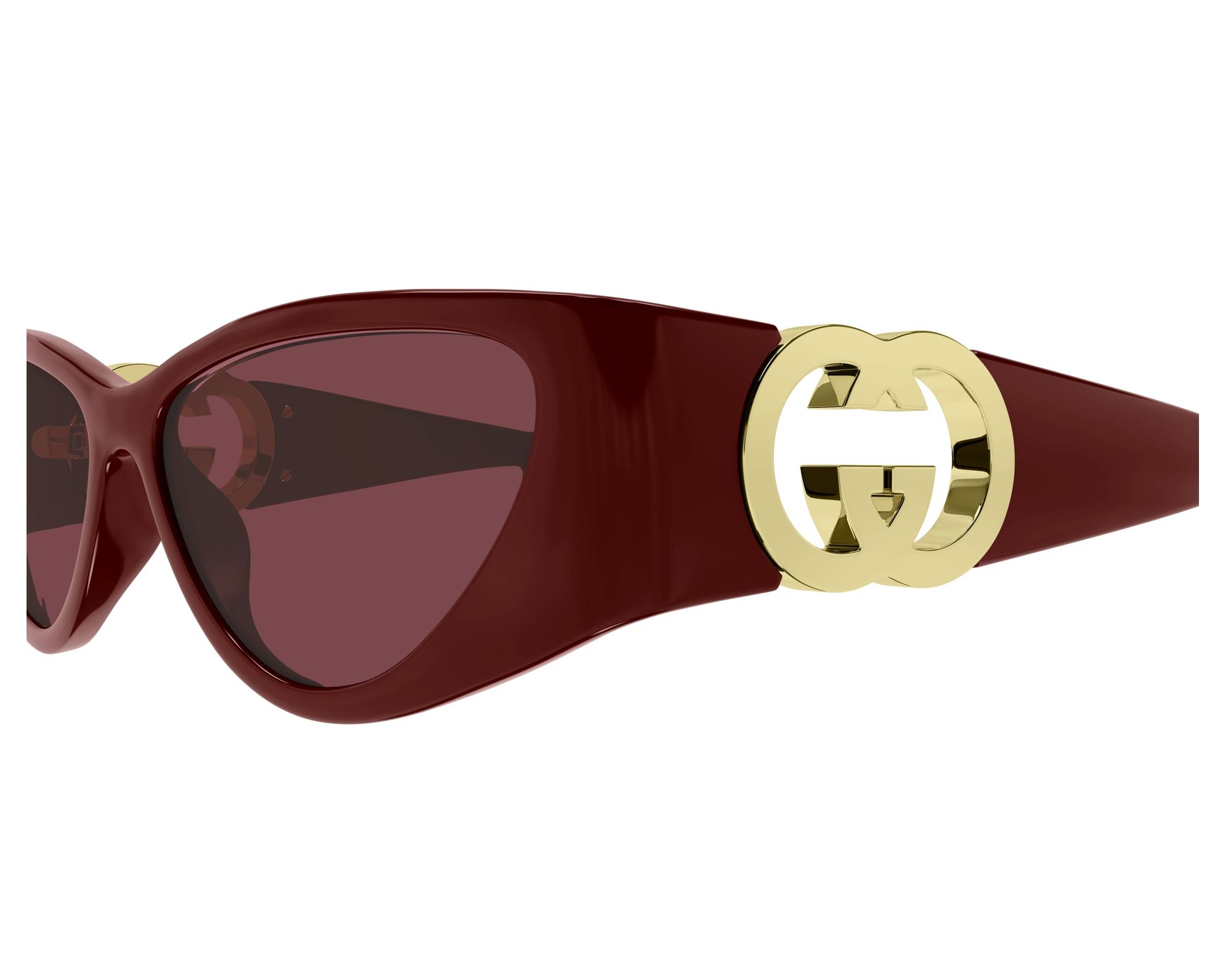 Gucci GG1824S 003 55-14 Burgundy  profile view