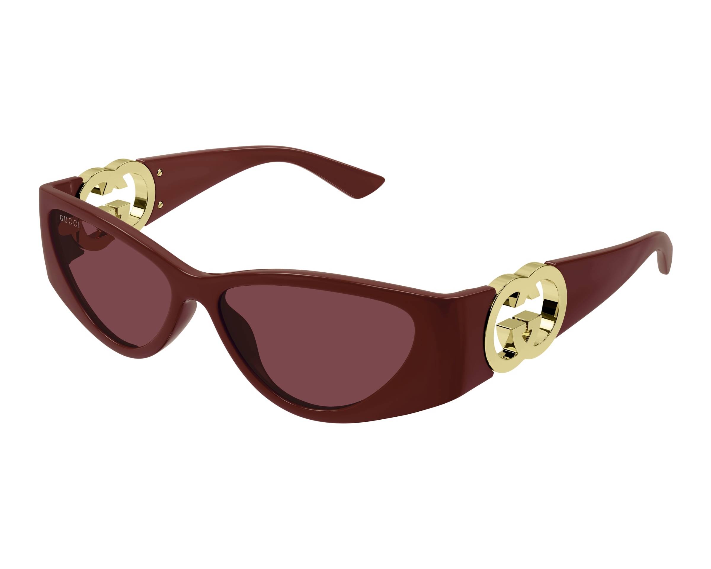 Gucci GG1824S 003 55-14 Burgundy  front view