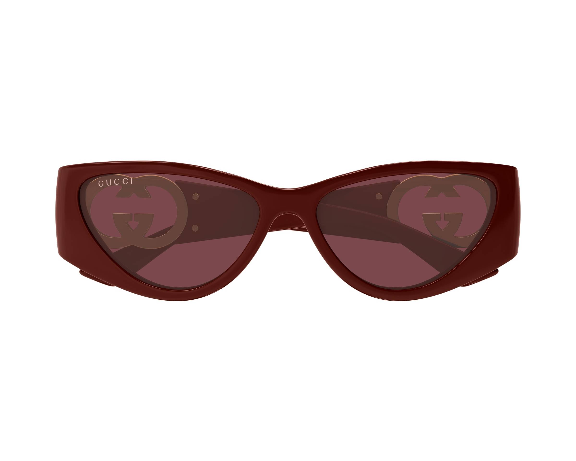 Gucci GG1824S 003 55-14 Burgundy  side view