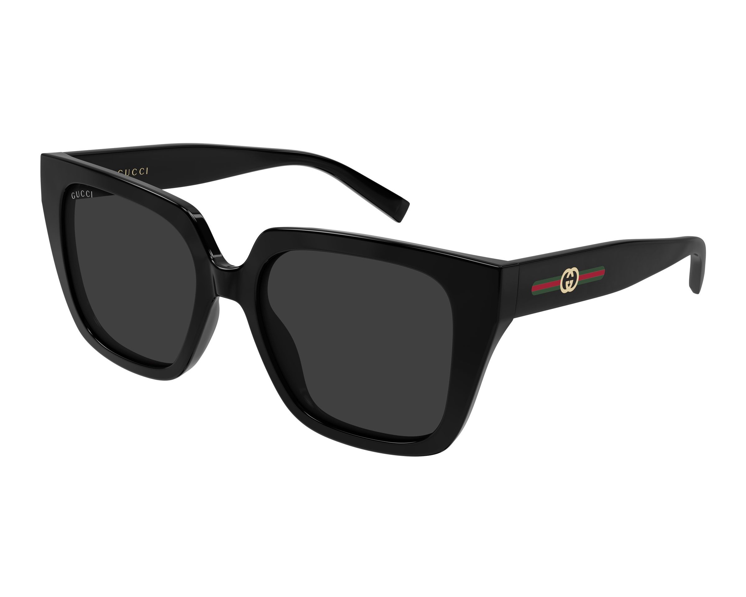 Gucci GG2102S 001 54-18 Black  360 degree view 1