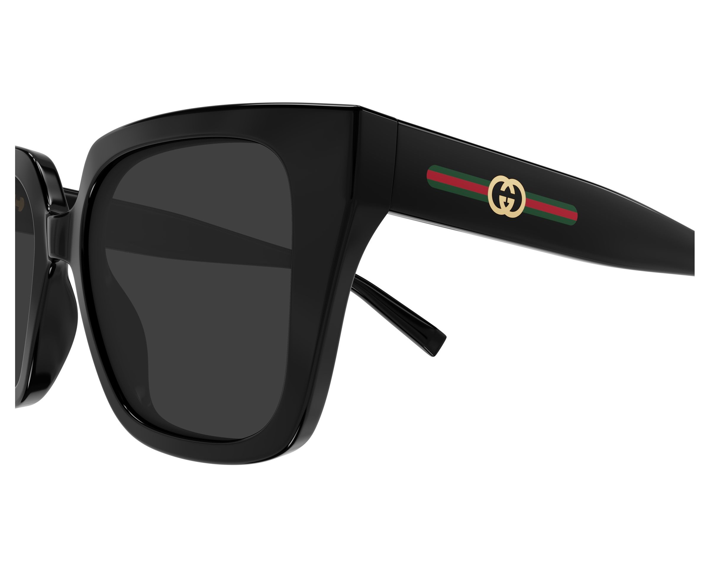 Gucci GG2102S 001 54-18 Black  360 degree view 4