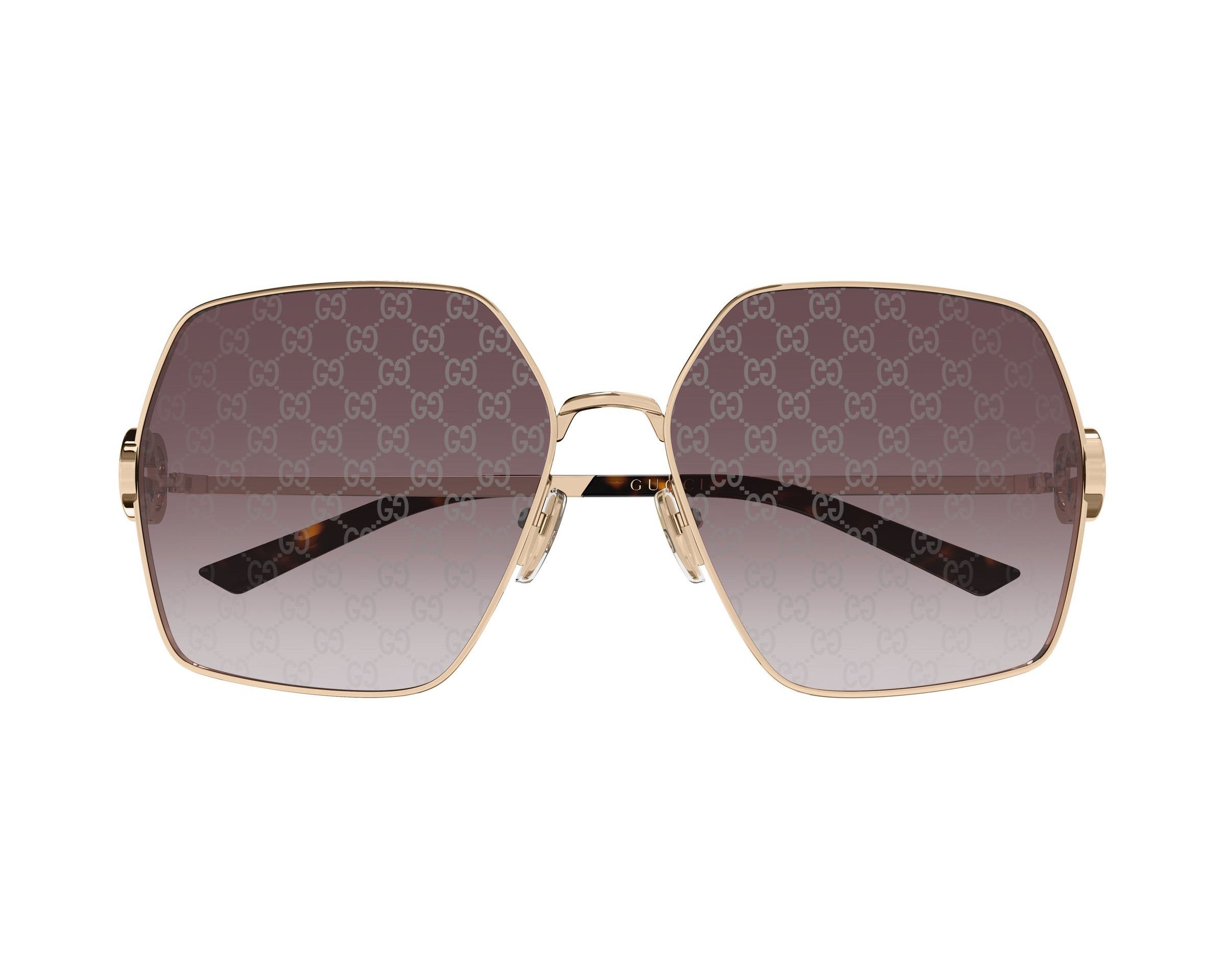 Gucci GG2163S 004 61-16 gold  front view
