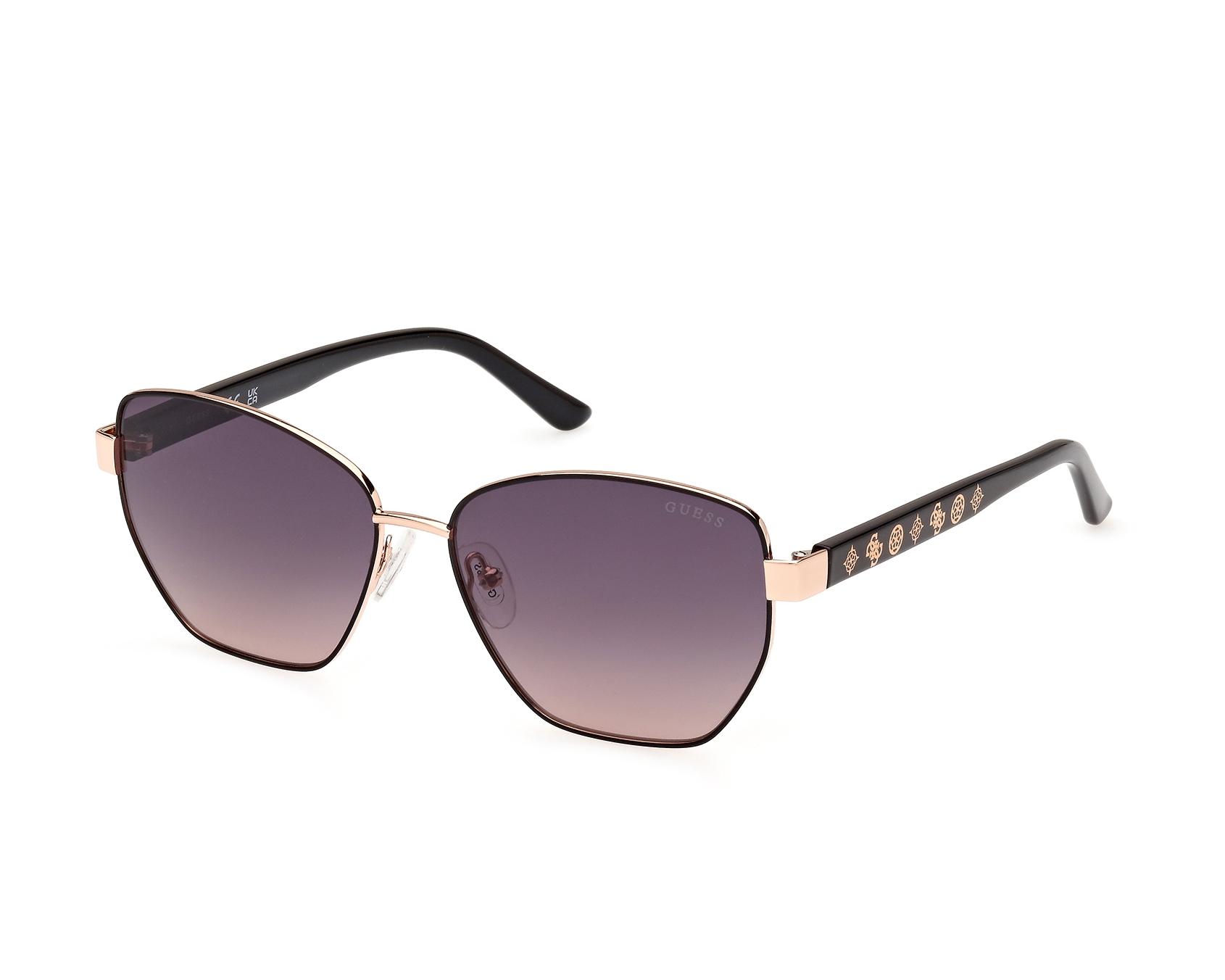 Guess GU00102-S 05B 56-14 Black Rose gold profile view