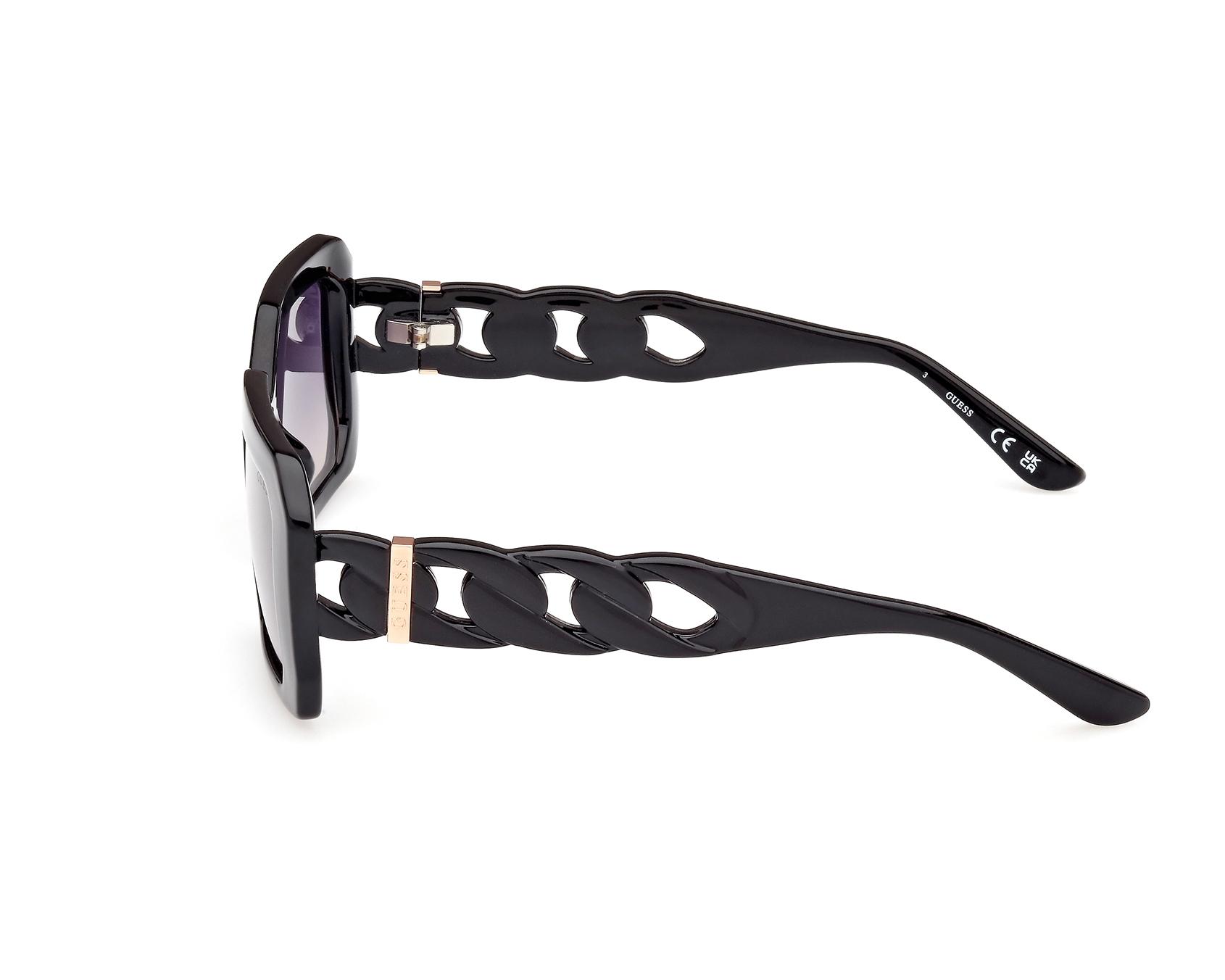 Guess Sunglasses GU00144-01B-60 New with tags Guess Sunglasses GU-7645-S 01B main image 3
