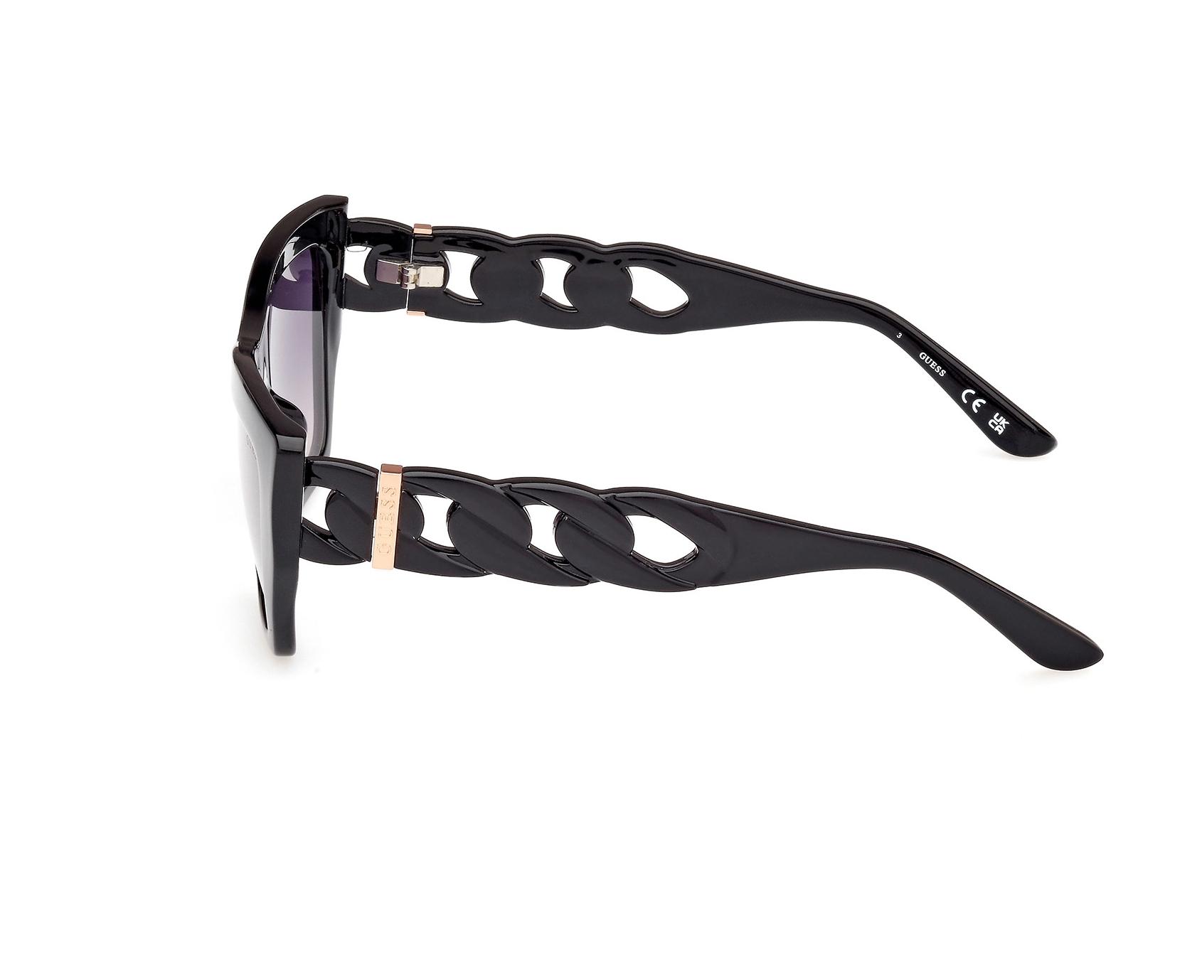 Guess GU00111-S 01B 56-14 Black Gold front view