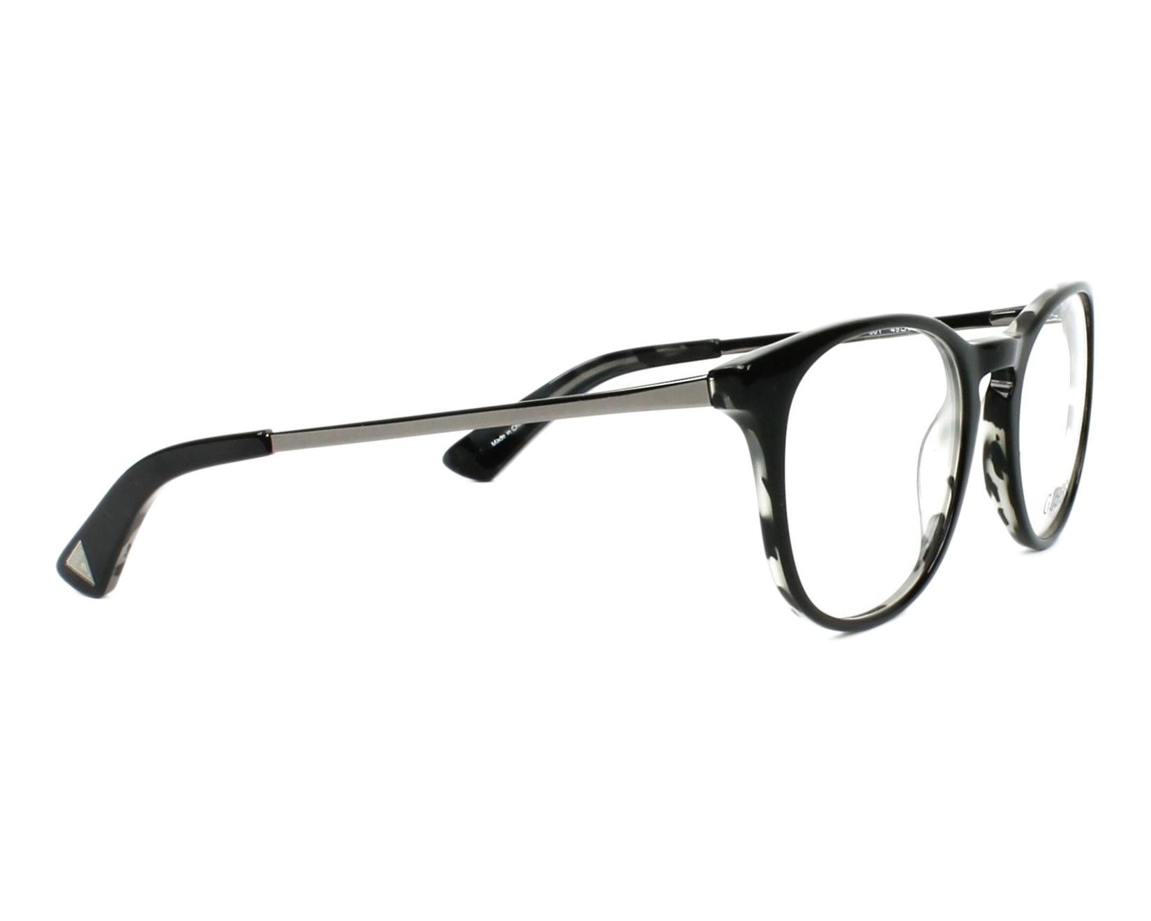 eyeglasses Guess GU-2531 001 49-20 Black Gun side view