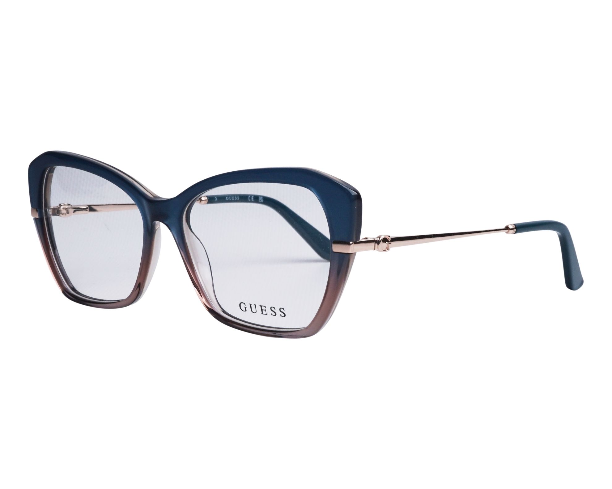 NWT Guess GU50183-092-54 Blue Other 54mm Eyeglasses GUESS Eyeglasses GU 2937 -N 092 Blue/Other : Amazon.ca  main image 4