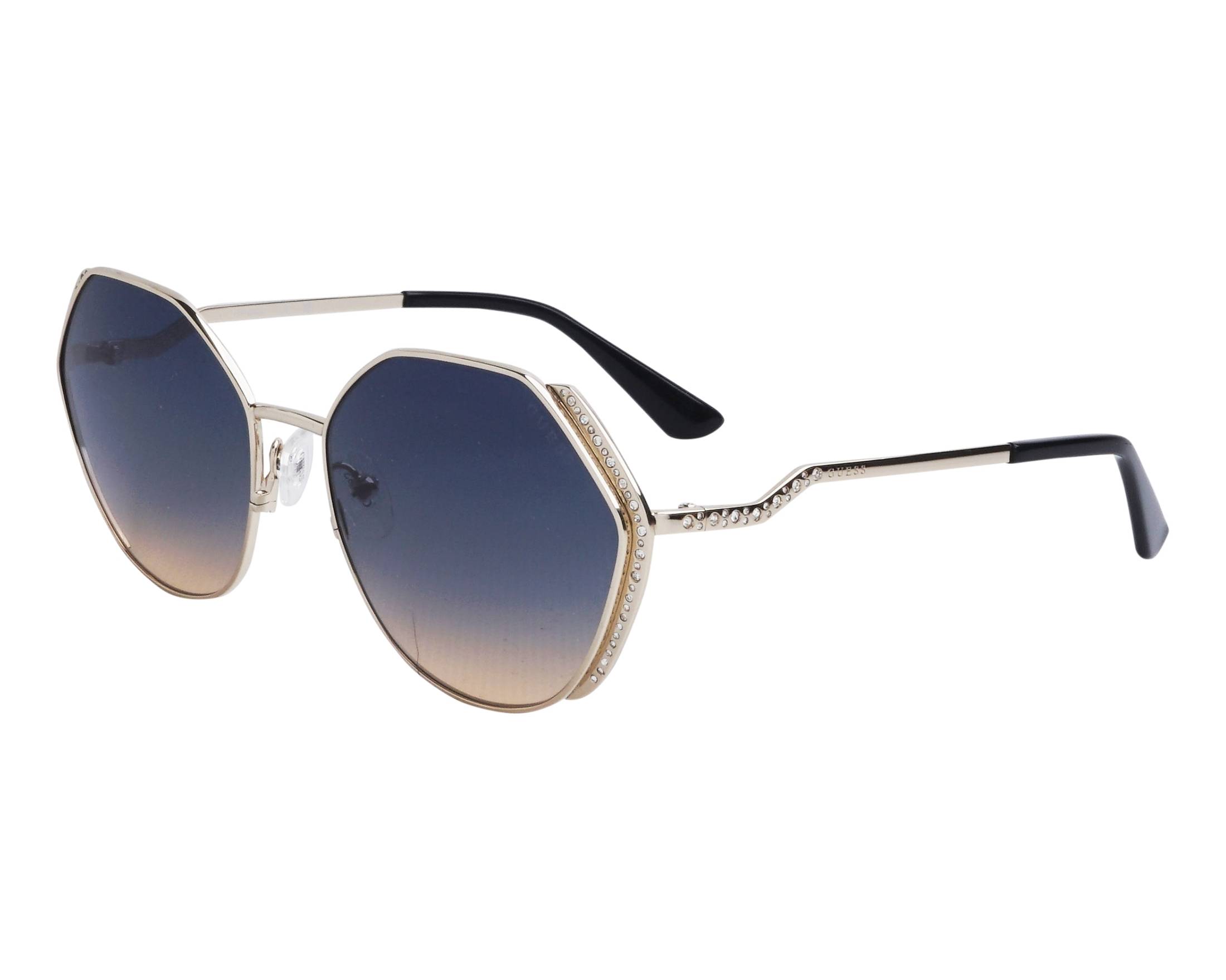 NWT Guess GU7842-S-33F-58 Sunglasses Amazon.com: GUESS GU7842 Rose Gold Pink/Brown Shaded 58/17  main image 2