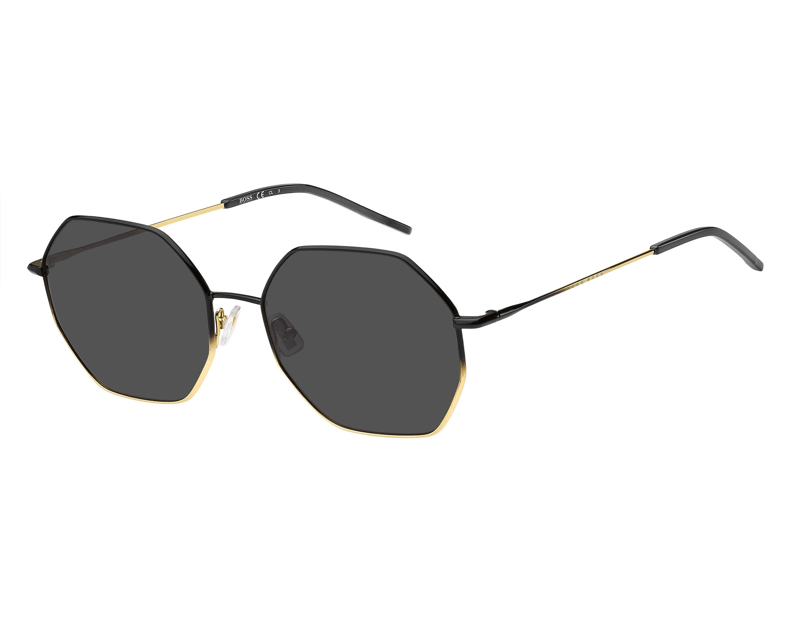 Hugo Boss BOSS-1332-S 7WS/IR 58-18 Black Gold profile view
