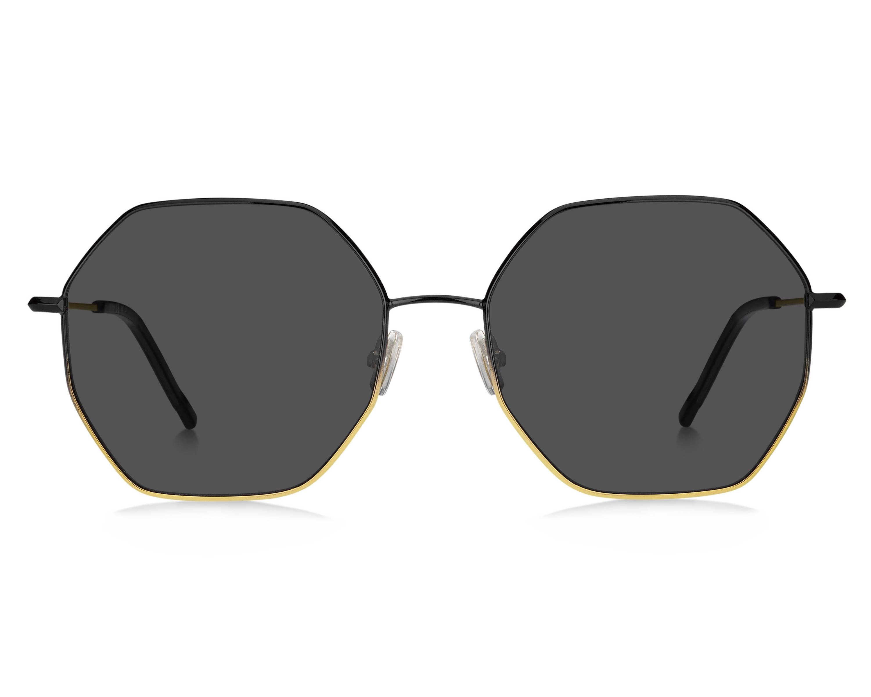 Hugo Boss BOSS-1332-S 7WS/IR 58-18 Black Gold side view