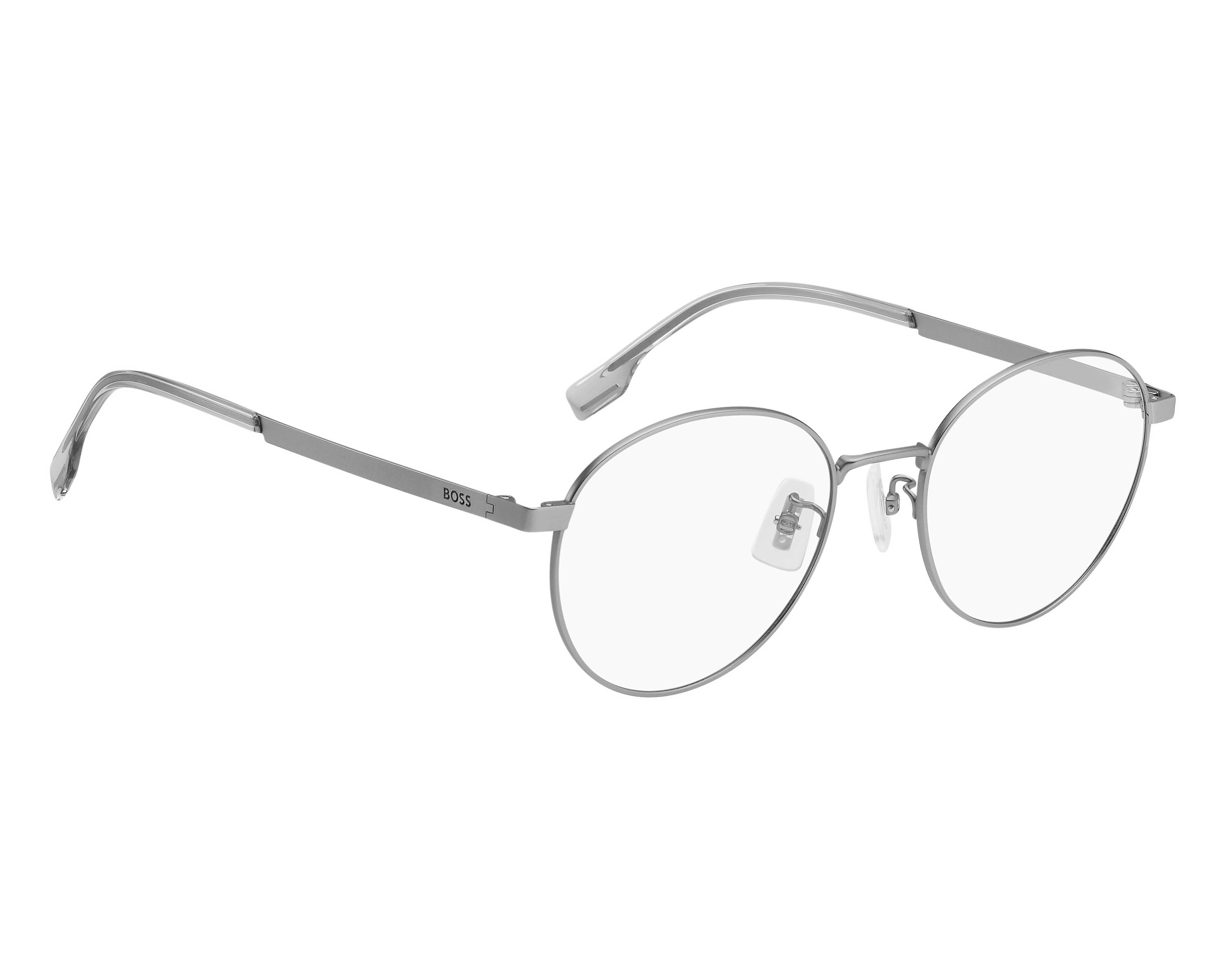 メガネ Hugo Boss Titanium Glasses BOSS1475F R81 Silver Hugo Boss Glasses BOSS-1475-F R81