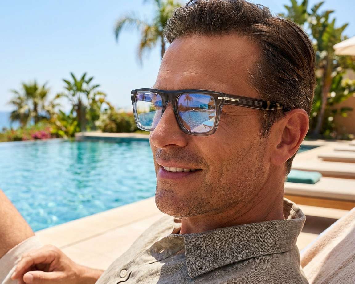 Hugo Boss BOSS-1597 ACI 52-20 Grey  360 degree view 5