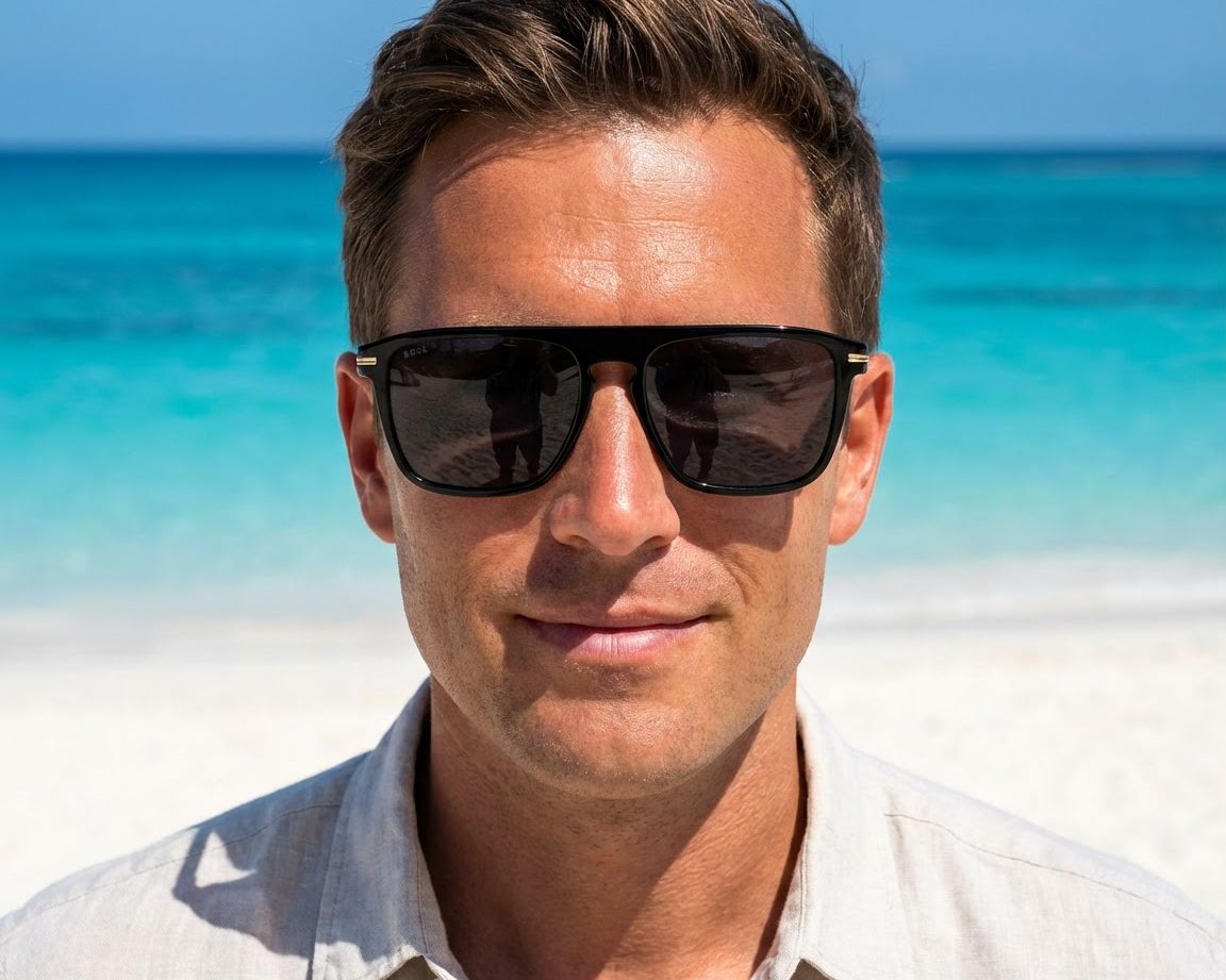 Hugo Boss BOSS-1599-S 807KU 56-17 Noir  360 degree view 6