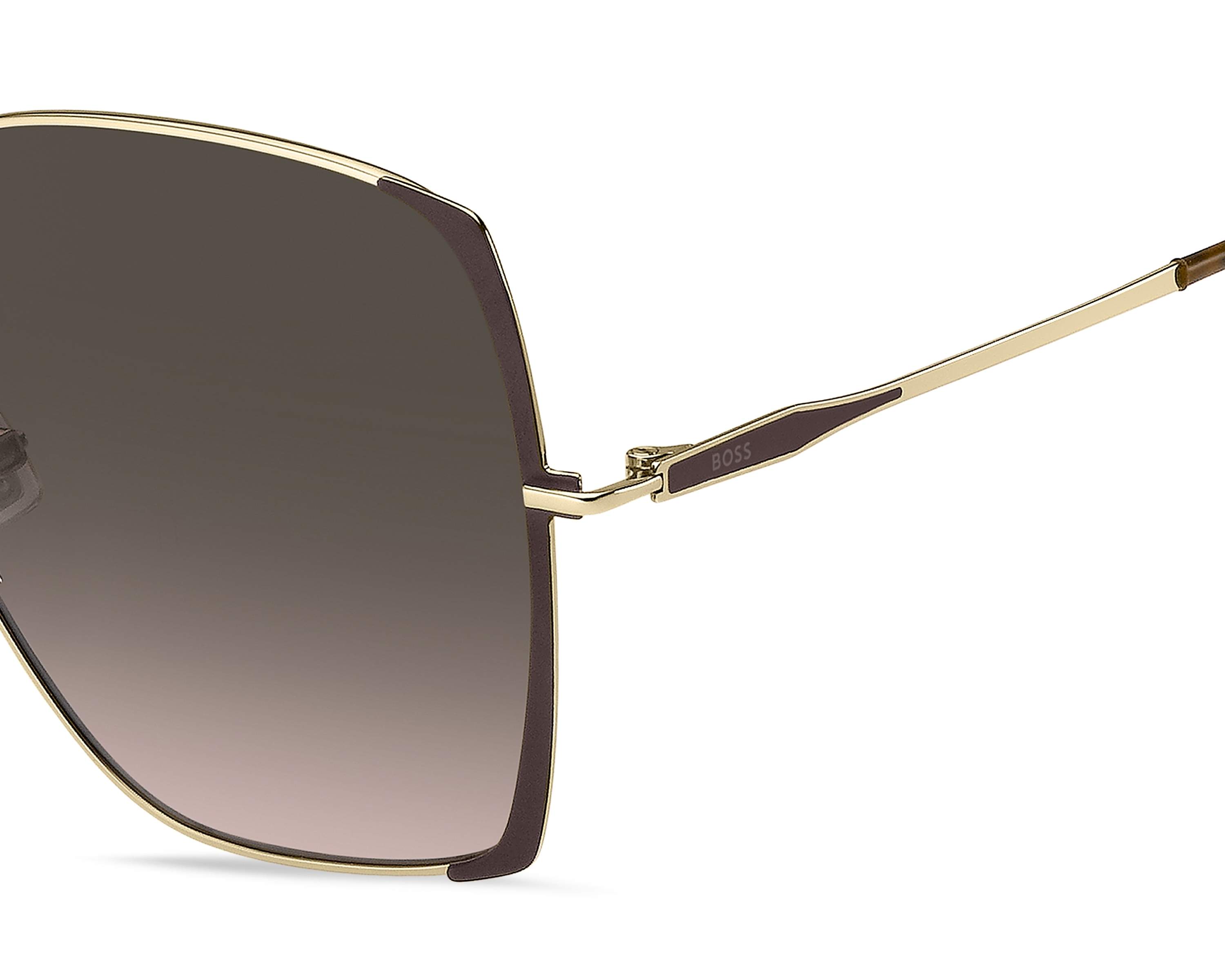 NWT Hugo Boss BOSS 1707/S-0BKU PR Nude Oversized 58mm Sunglasses Hugo Boss Sunglasses BOSS-1707-S 01Q/HA main image 2