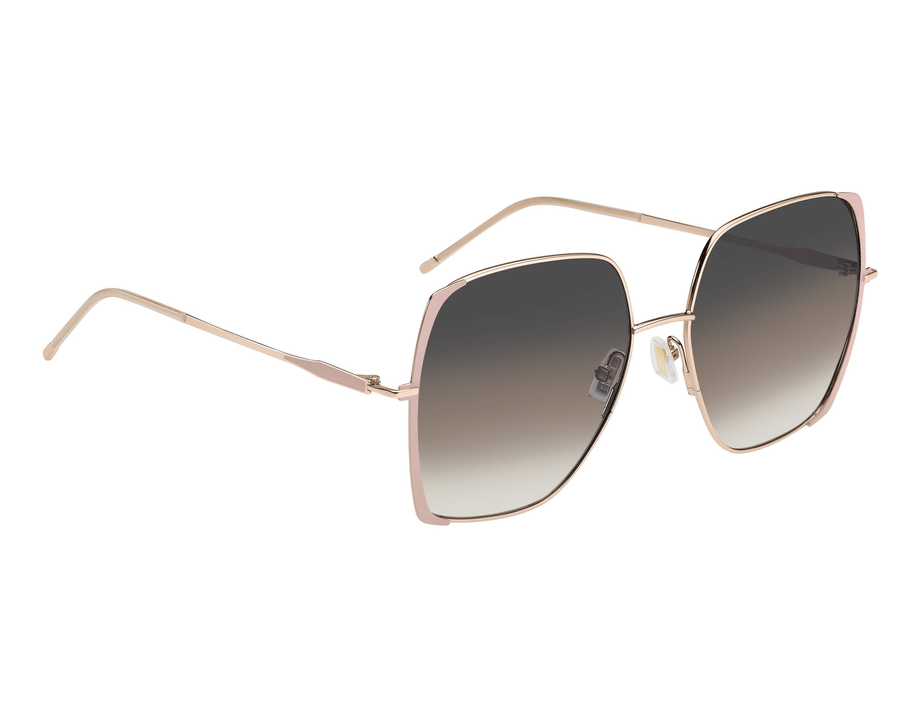 NWT Hugo Boss BOSS 1707/S-0BKU PR Nude Oversized 58mm Sunglasses Hugo Boss Sunglasses BOSS-1707-S 01Q/HA main image 3