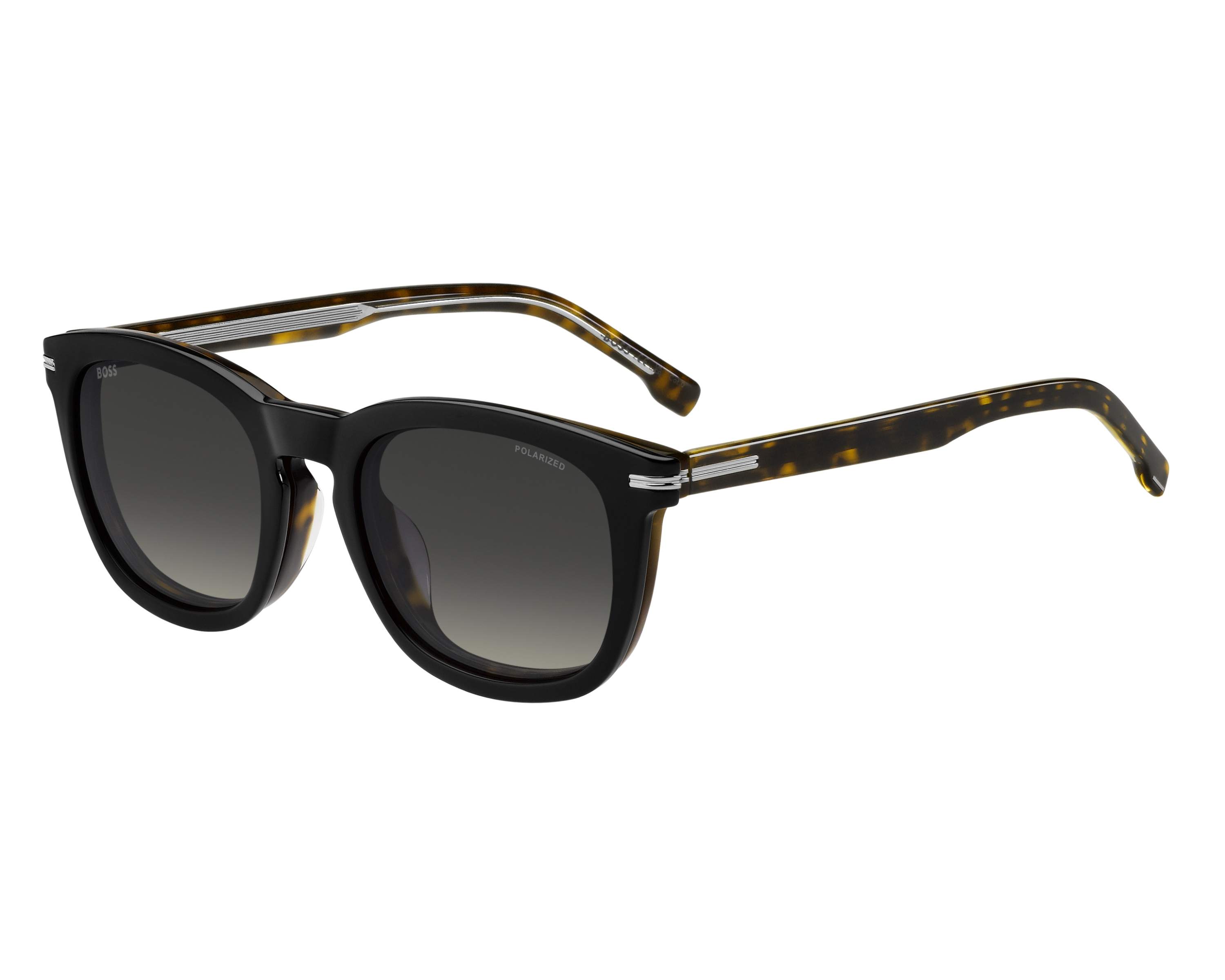 Hugo Boss BOSS-1725-G-CS WR7/LB 51-21 Black White 360 degree view 3