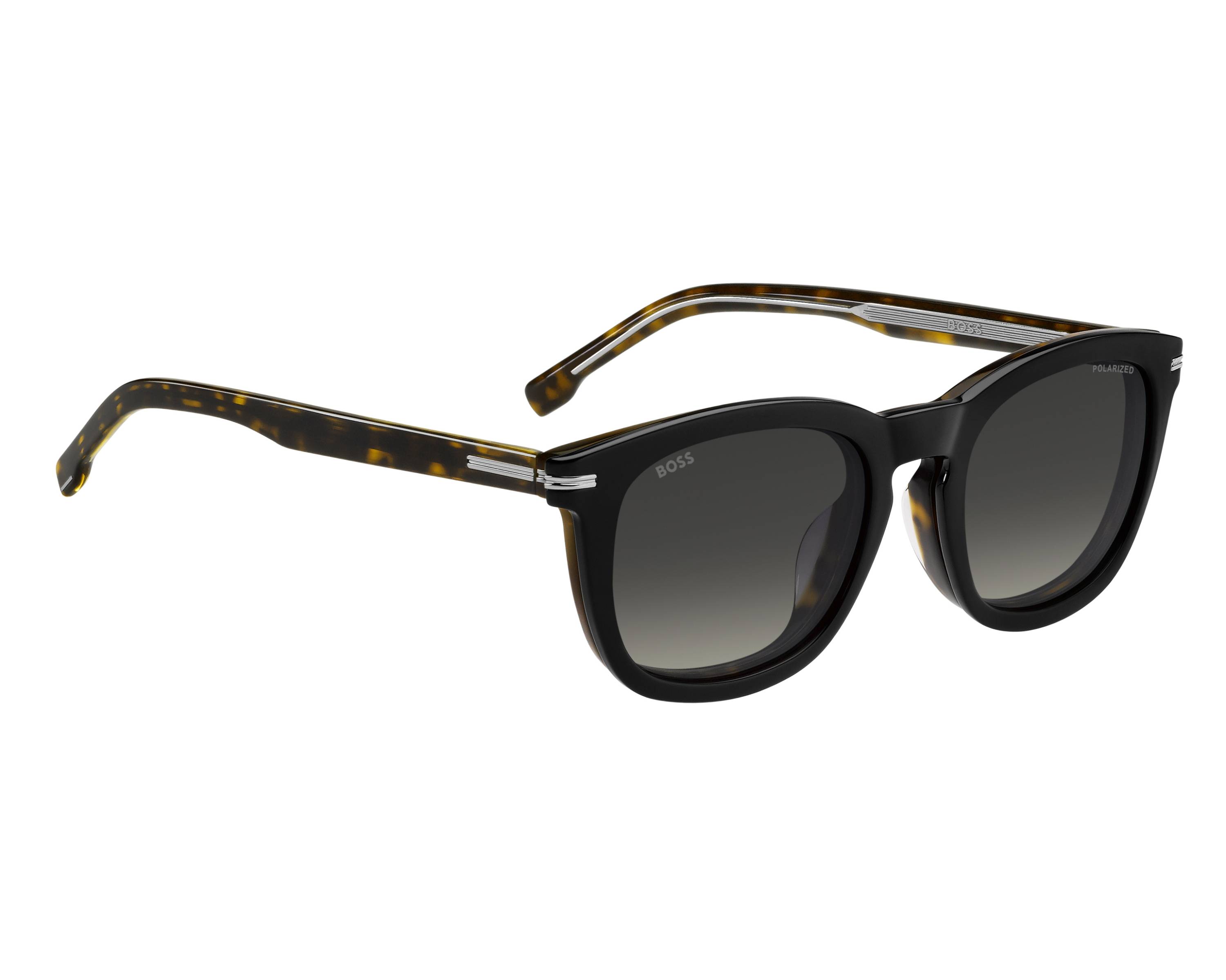 Hugo Boss BOSS-1725-G-CS WR7/LB 51-21 Black White 360 degree view 5