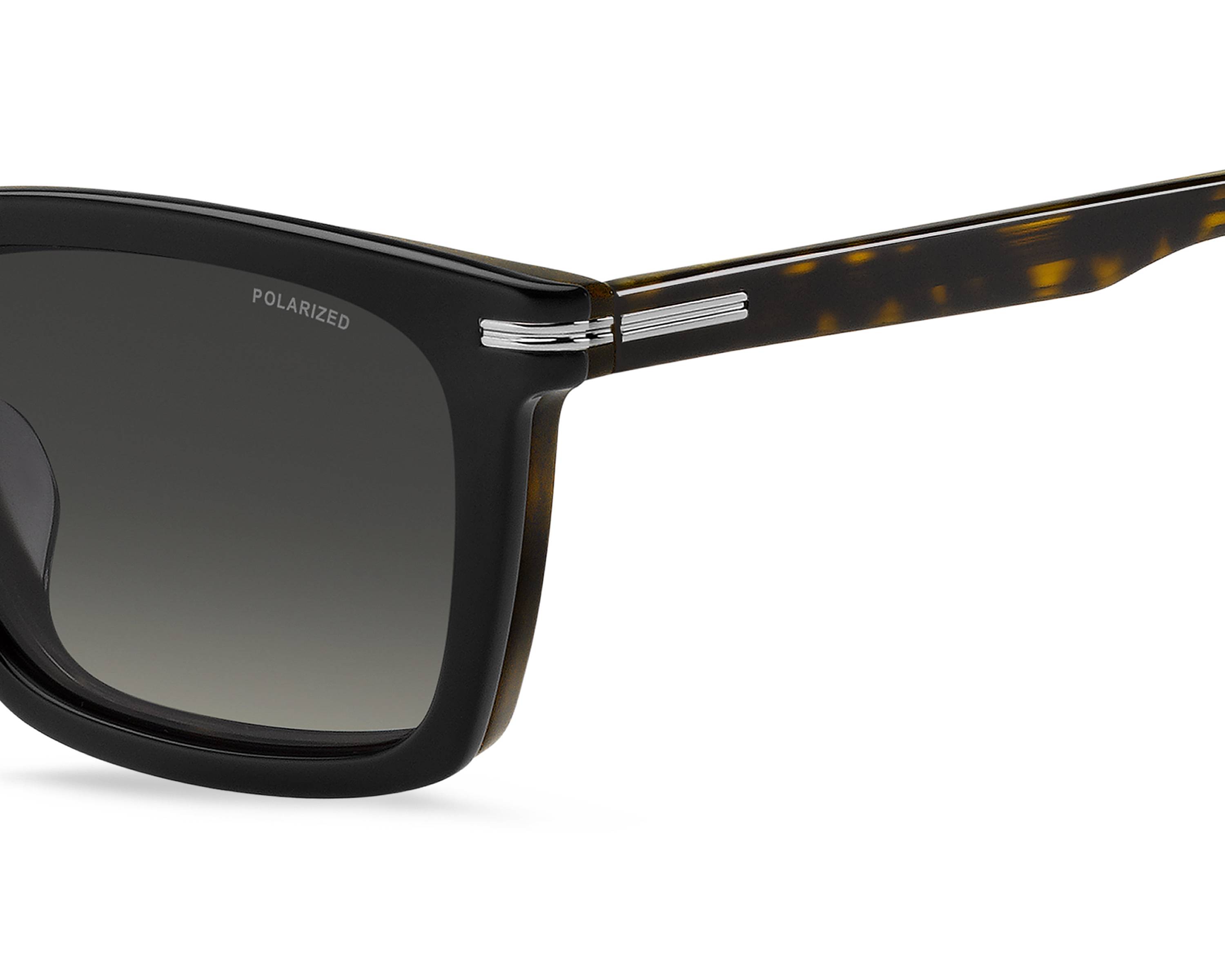 Hugo Boss BOSS-1726-G-CS WR7/LB 55-17 Noir Blanc 360 degree view 1