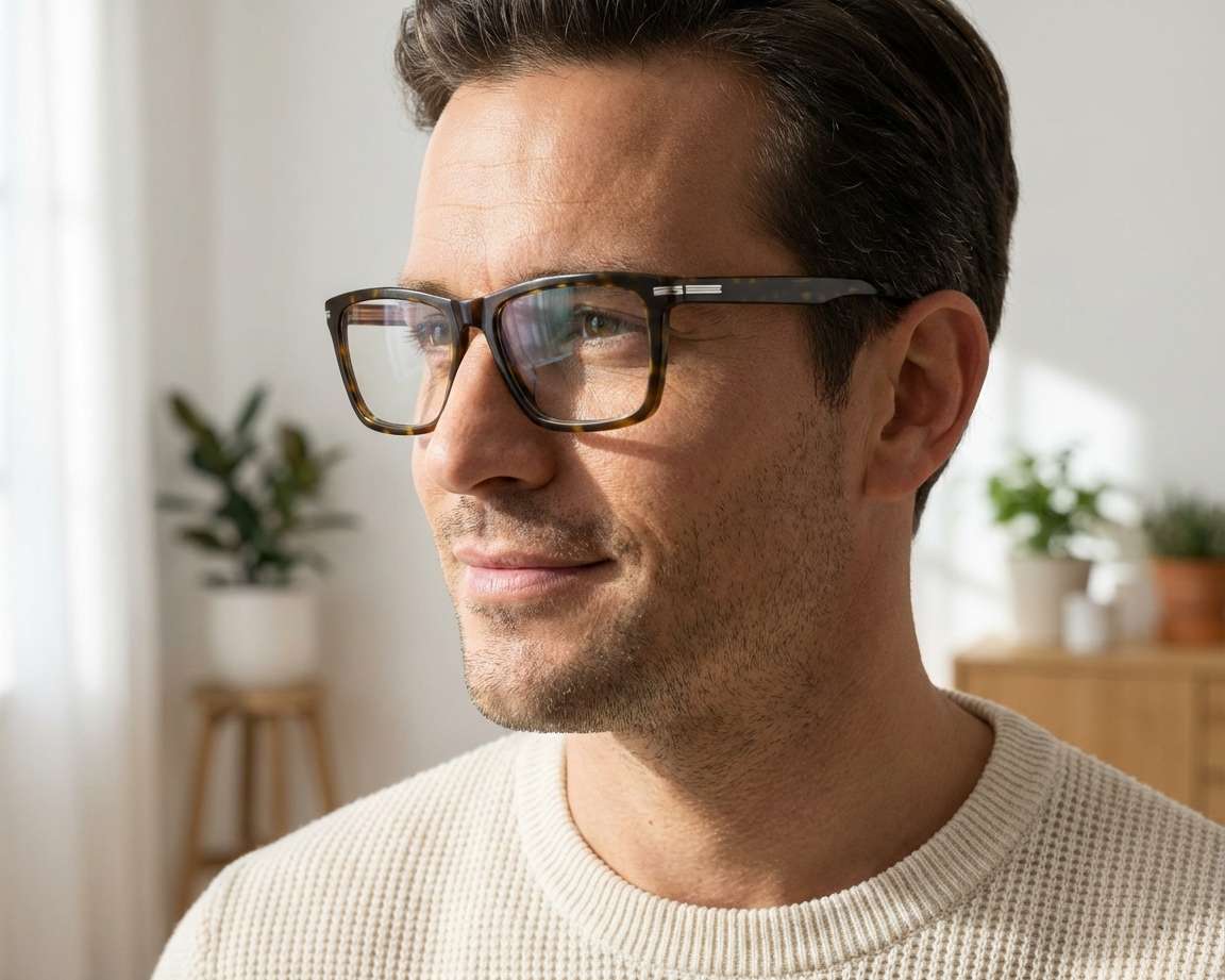 Hugo Boss BOSS-1726-G-CS WR7/LB 55-17 Noir Blanc 360 degree view 9