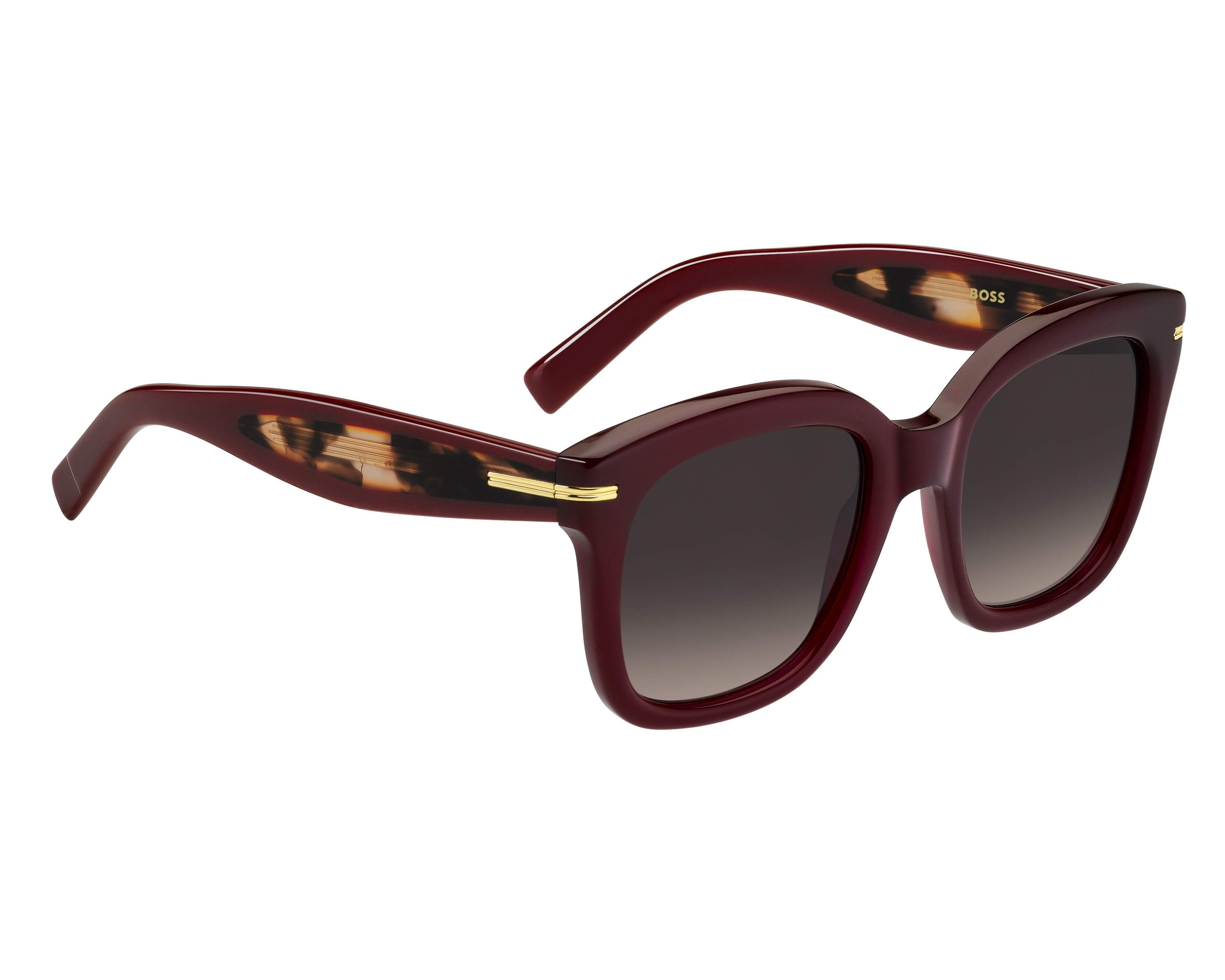 Hugo Boss BOSS 1731/S, BLACK/DARK GREY SF, Woman\'s Sunglasses, Size53X21X145 Hugo Boss BOSS-1731-S LHF/HA: Buy Online | Visionet main image 3