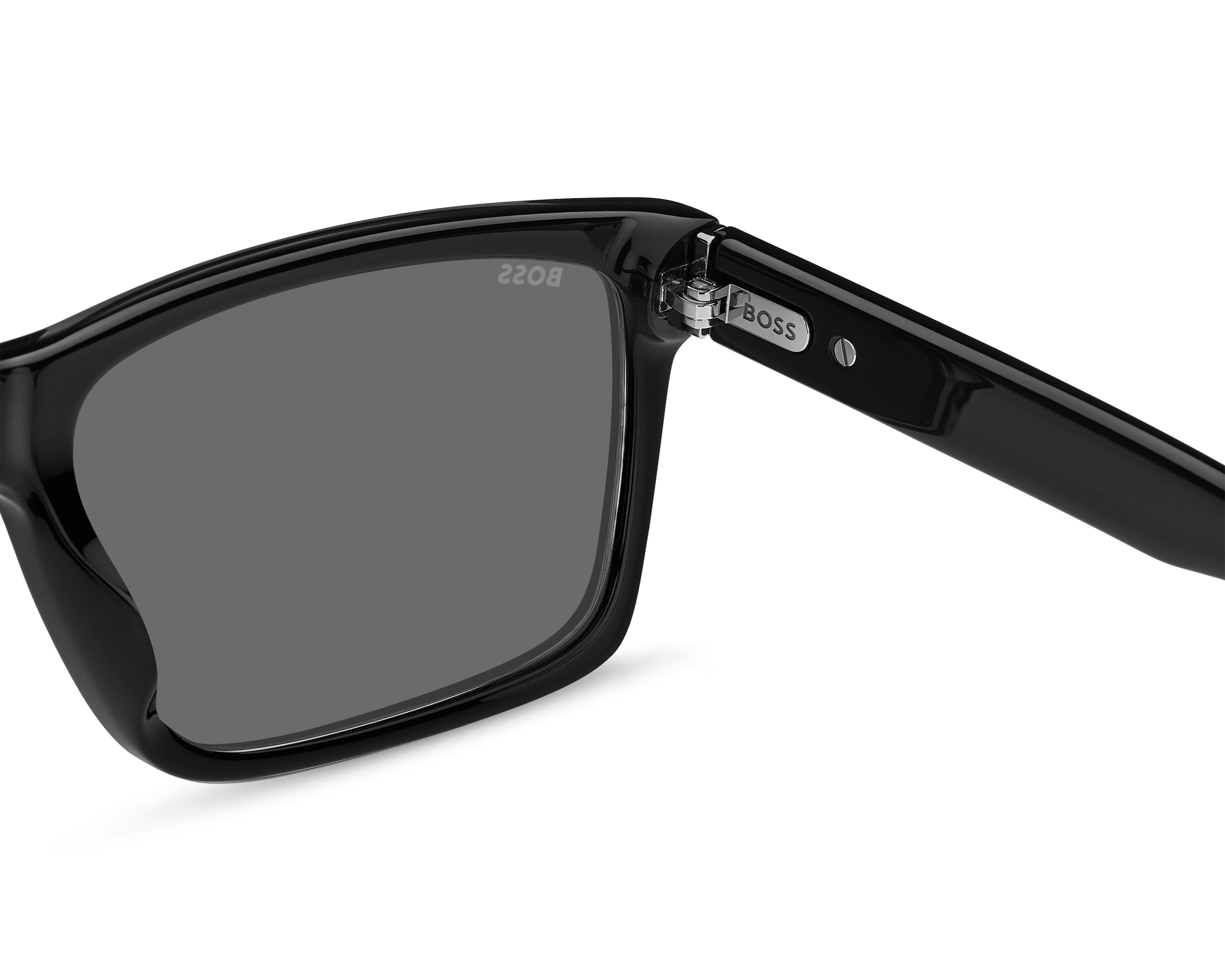 Boss BOSS 1440/S MATTE BLACK/GREY SHADED 59/17/150 Mens Glasses Sunglasses