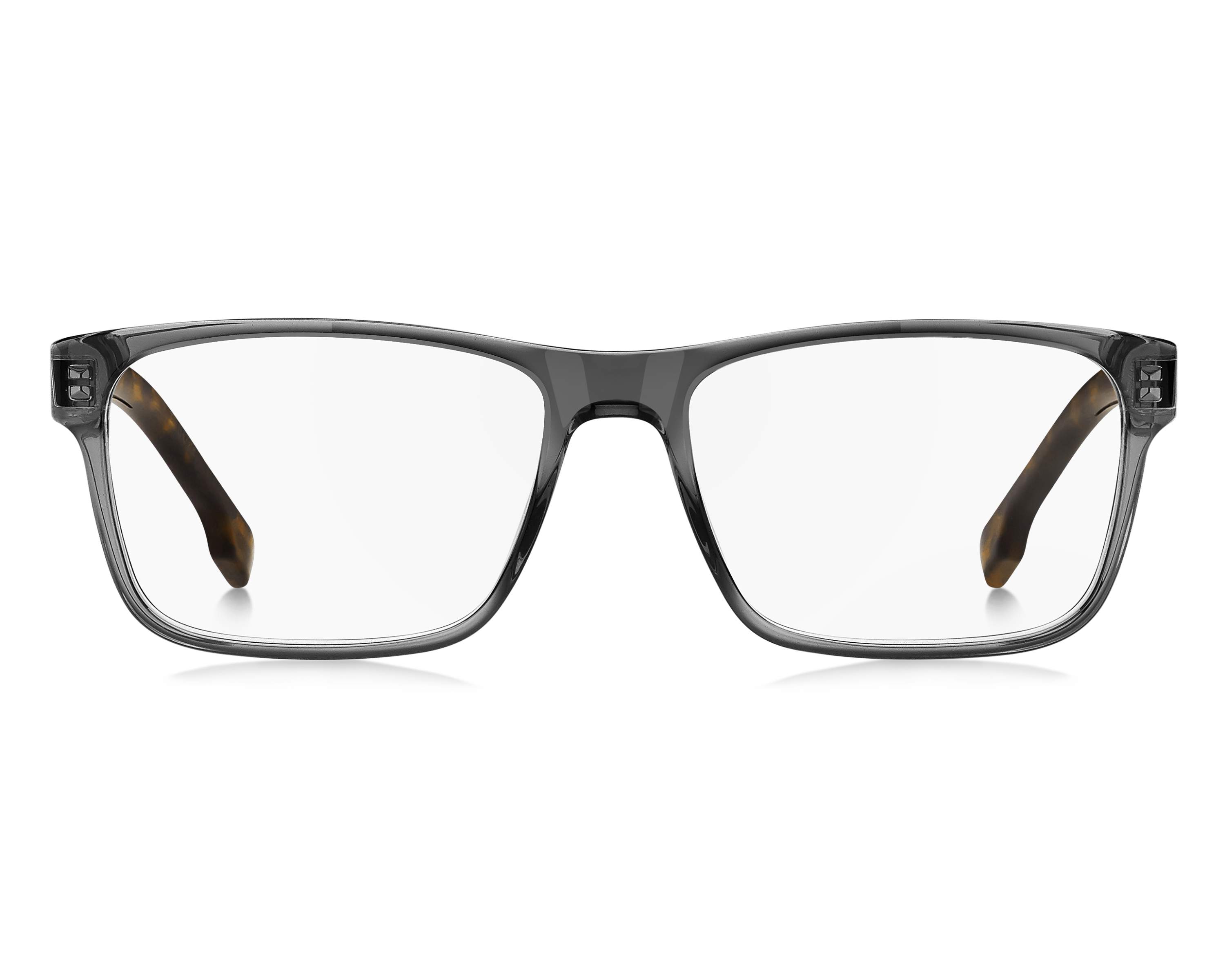 Lunettes De Vue HUGO BOSS BOSS 1573 ACI Gris Havane 56/17/145 - Homme - Neuf Avec étiquettes