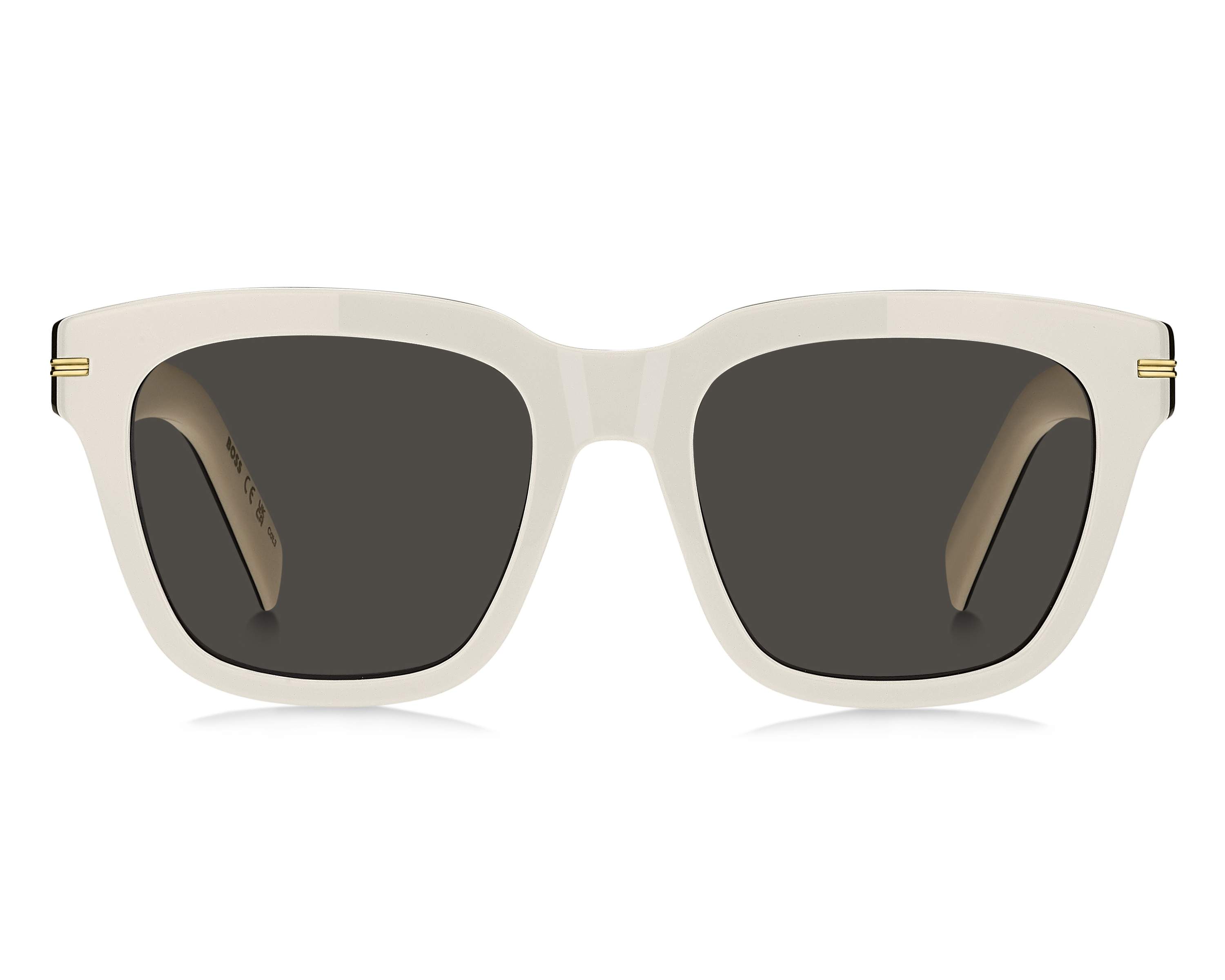 NWT Hugo Boss BOSS 1778/G/S-0CCP IR Blk Rectangle 52mm Sunglasses Hugo Boss 1778/G/S Sunglasses Female Black 52mm New 100  main image 2