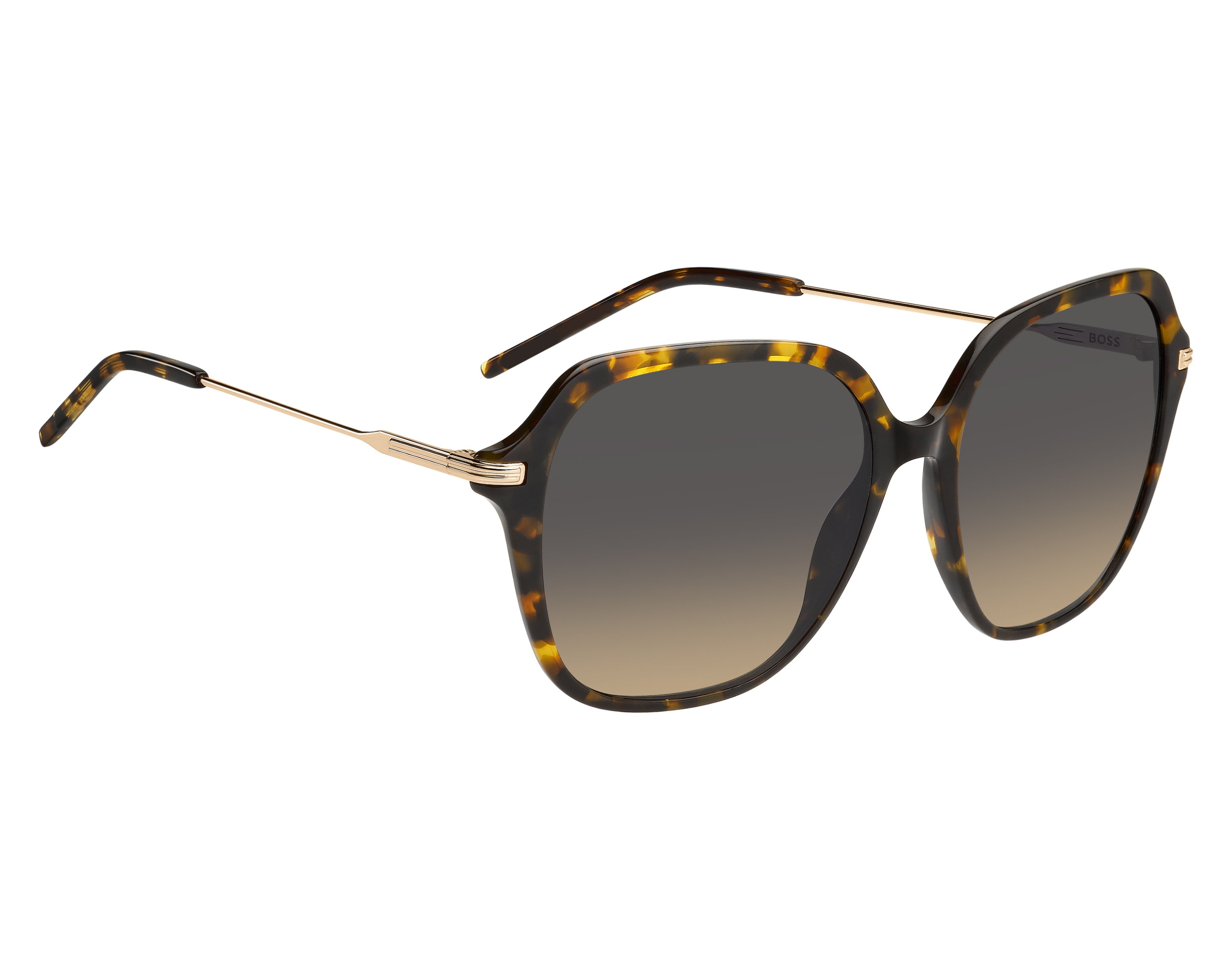 Hugo Boss BOSS-1781-S 2IK/PR 55-17 Havana Gold front view