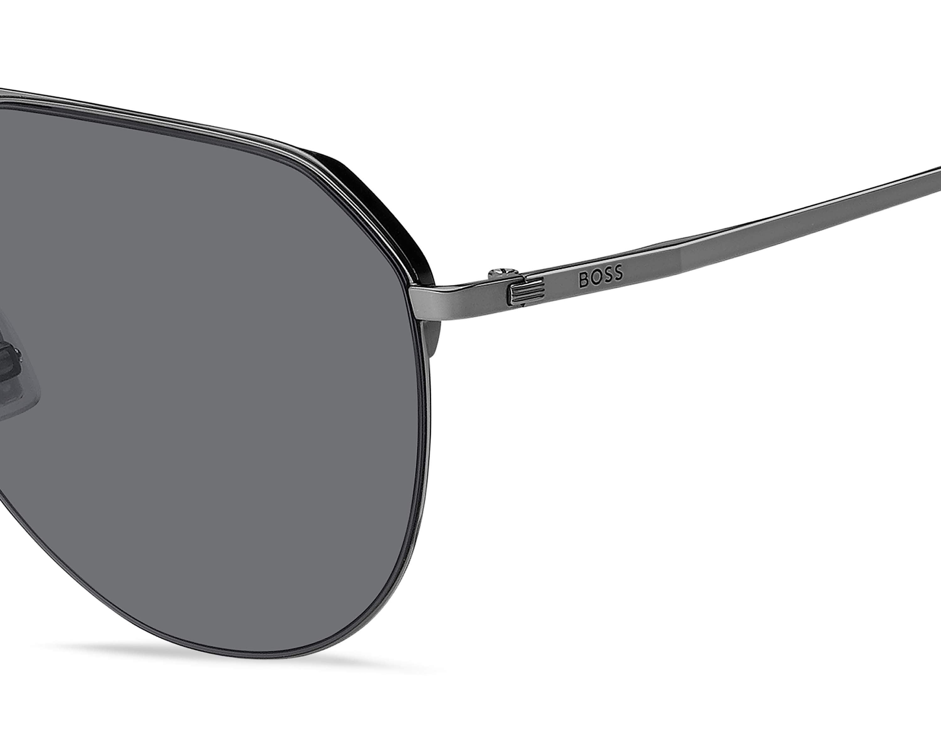Hugo Boss Black Case with Silver Frame Sunglasses Hugo Boss Sunglasses BOSS-1795-F-S KJ1/IR main image 2