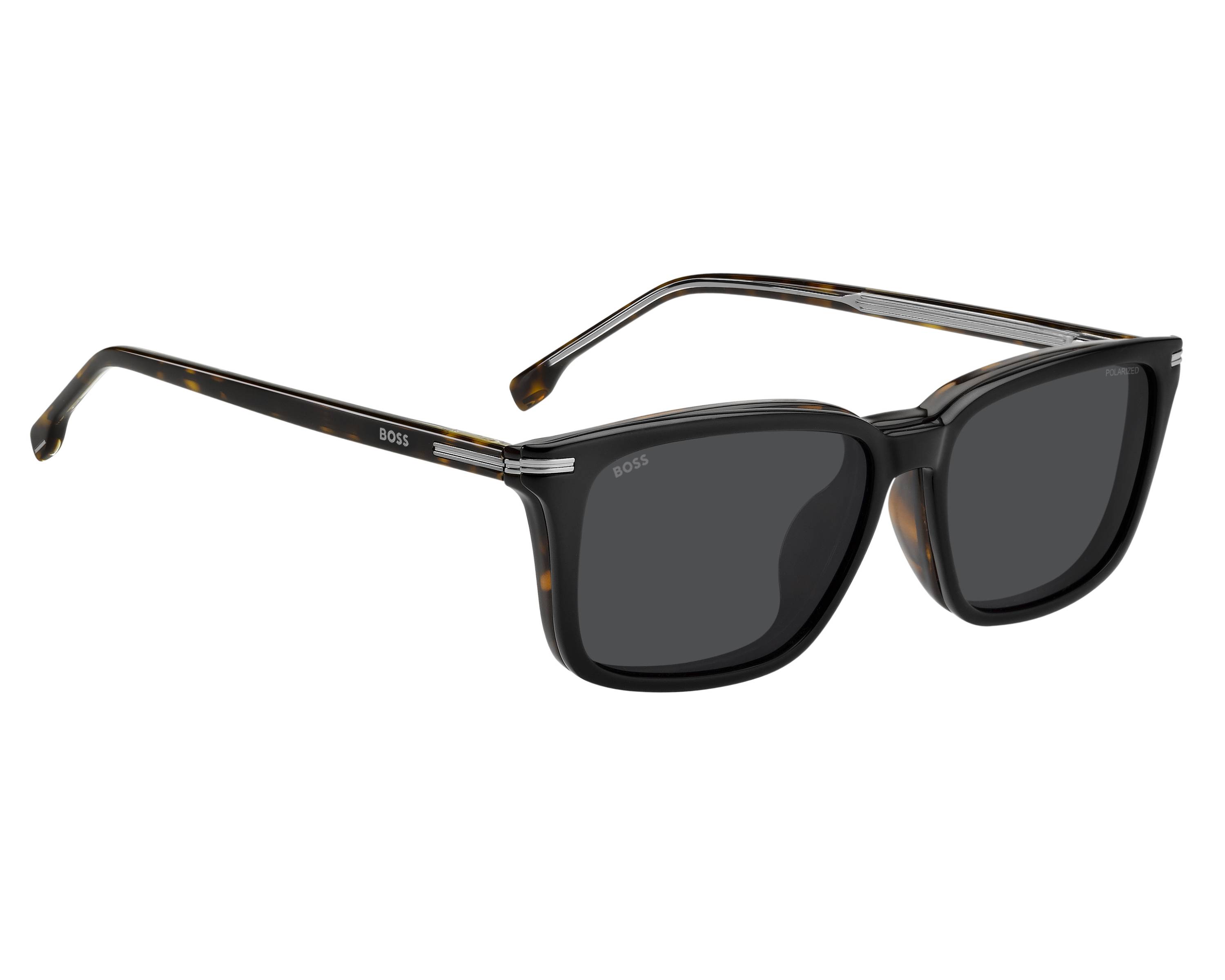 Hugo Boss BOSS-1847-G-C 086/M9 55-16 Havana  360 degree view 1