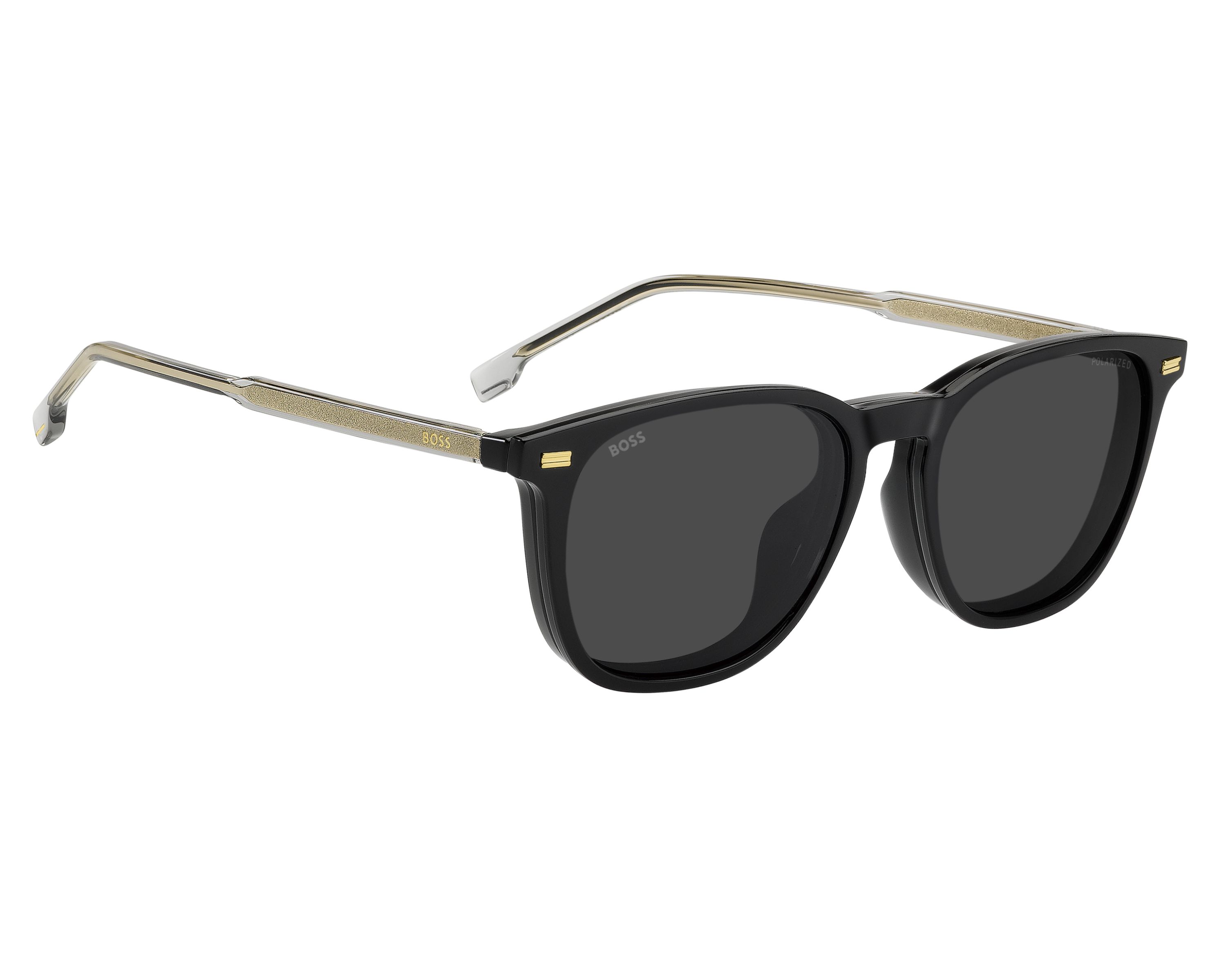 Hugo Boss BOSS-1882-G-C 08A/M9 53-19 schwarz grau 360 degree view 2