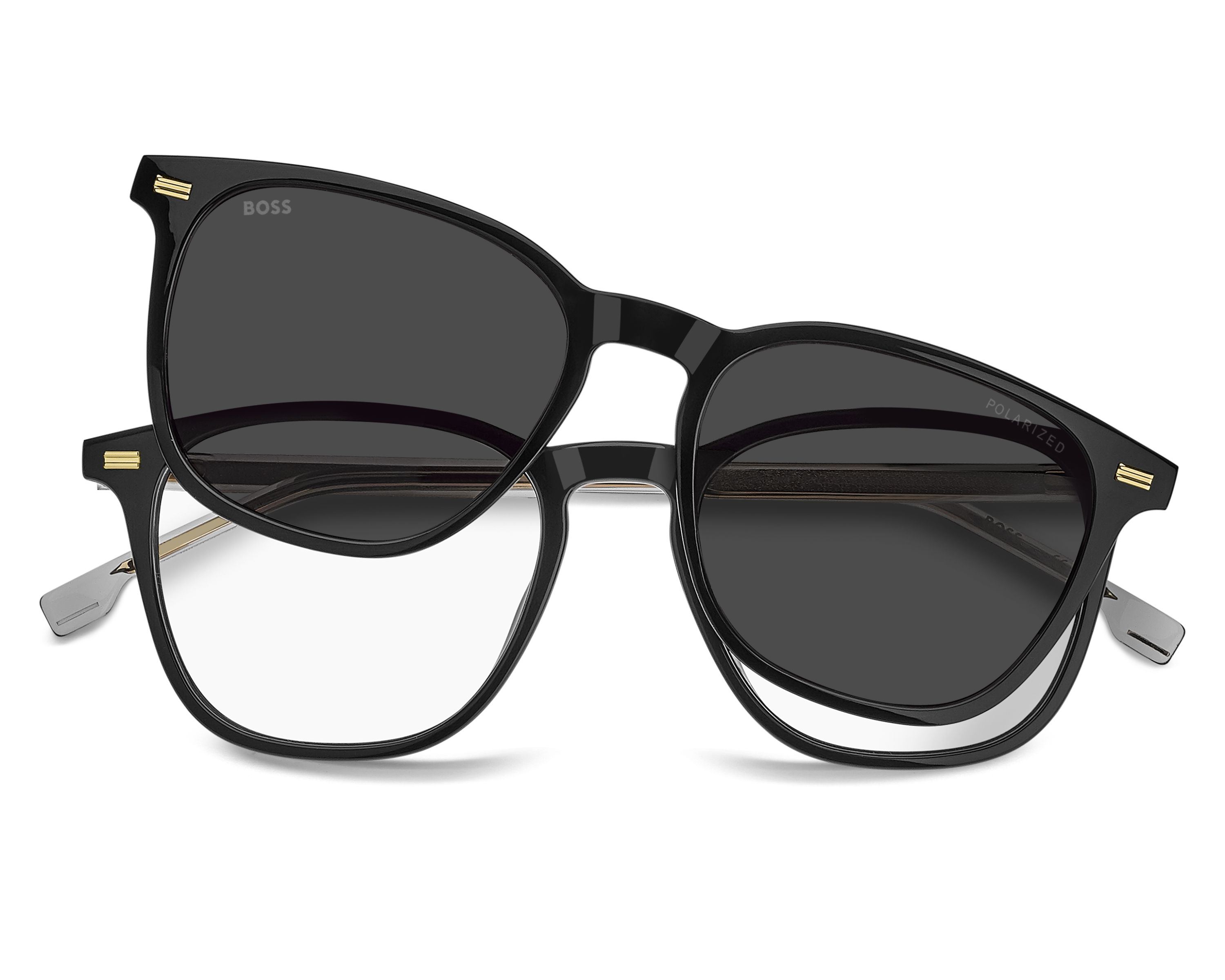 Hugo Boss BOSS-1882-G-C 08A/M9 53-19 schwarz grau 360 degree view 4