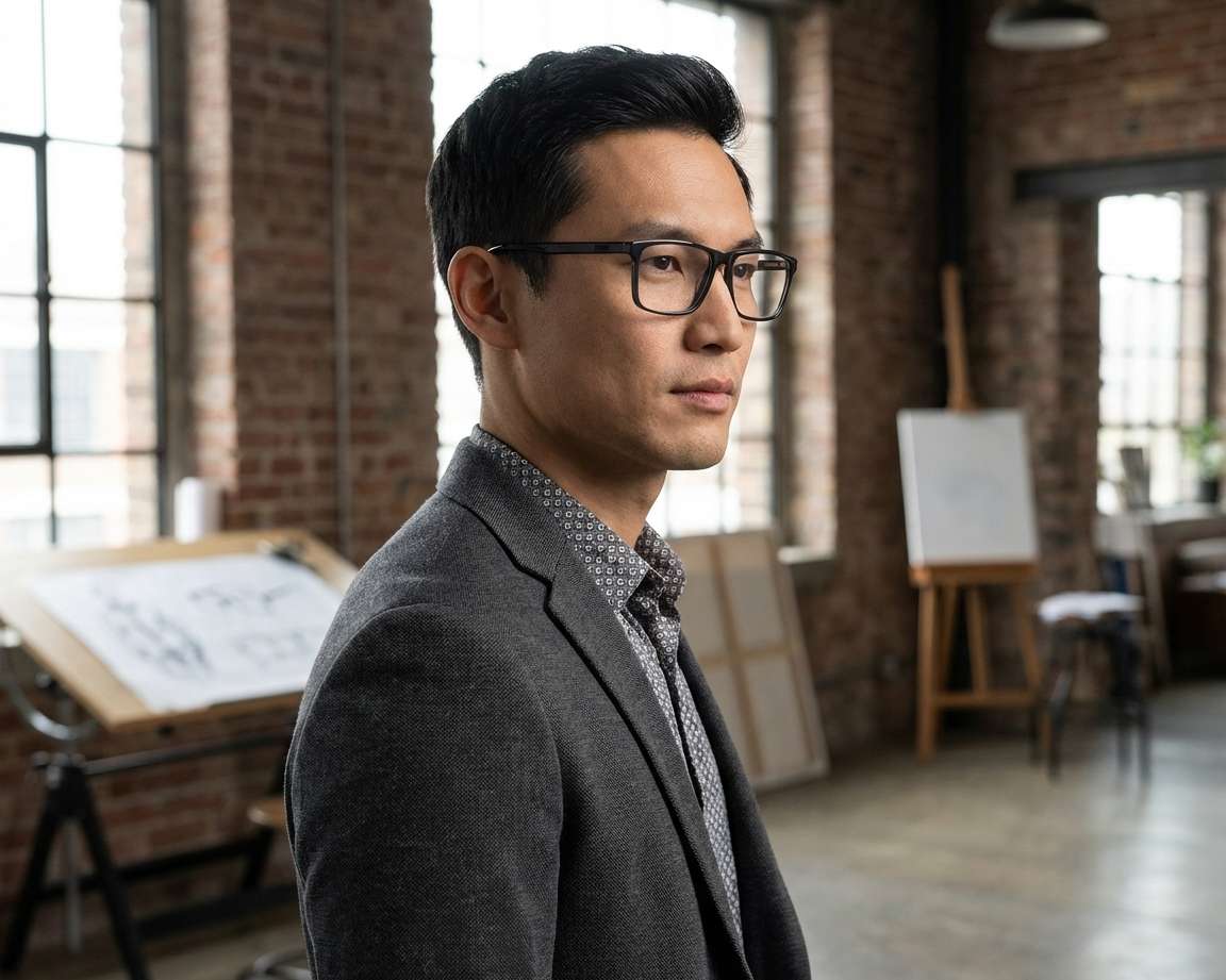 Hugo Boss HG-1198 KB7 56-17 Grey  360 degree view 5