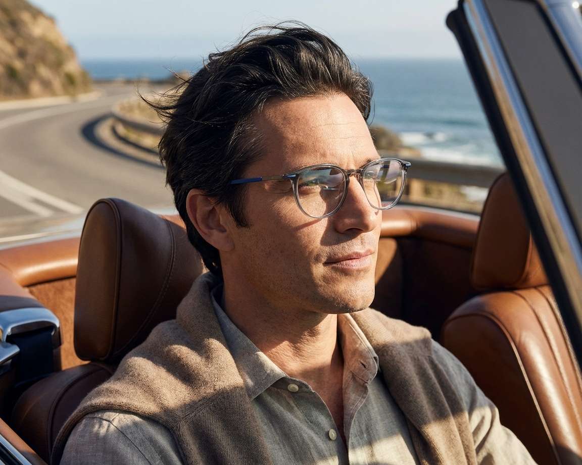 Hugo Boss HG-1233 HWJ 48-16 Ruthenium  360 degree view 5