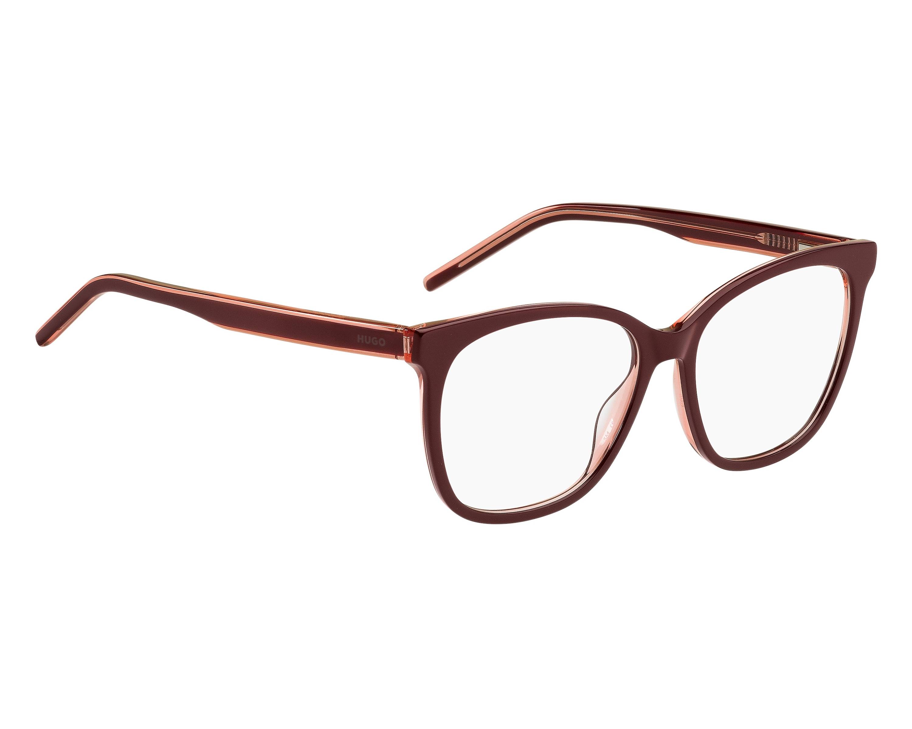 Hugo Boss HG-1251 0T5 53-15 Burgundy  360 degree view 2