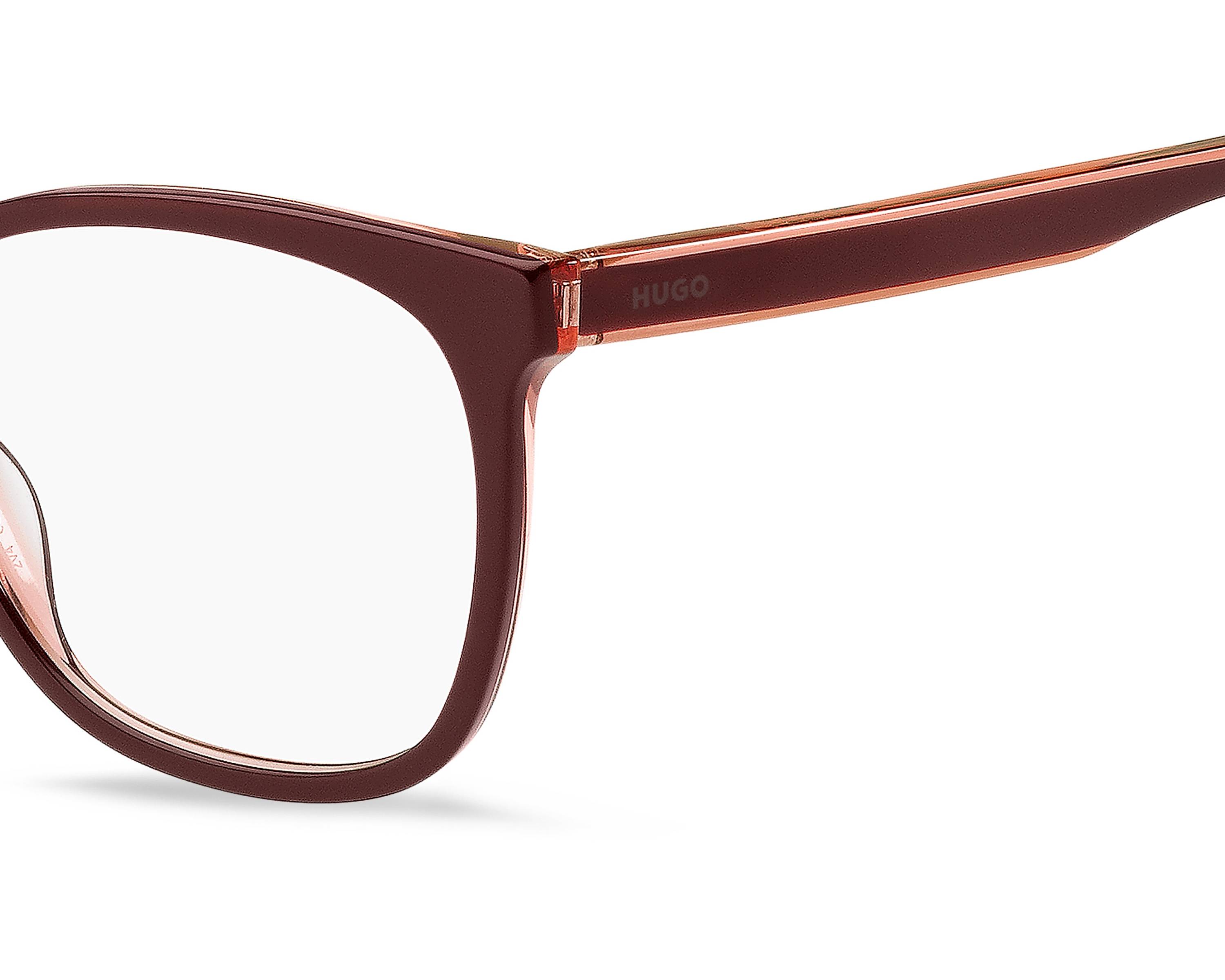 Hugo Boss HG-1251 0T5 53-15 Burgundy  360 degree view 4