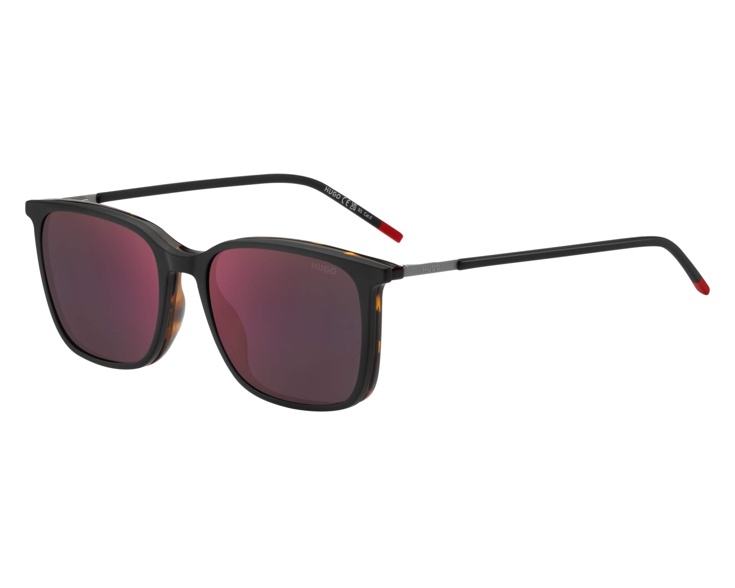 Hugo Boss HG1270-CS 581-AO 53-17 Havana Black 360 degree view 2