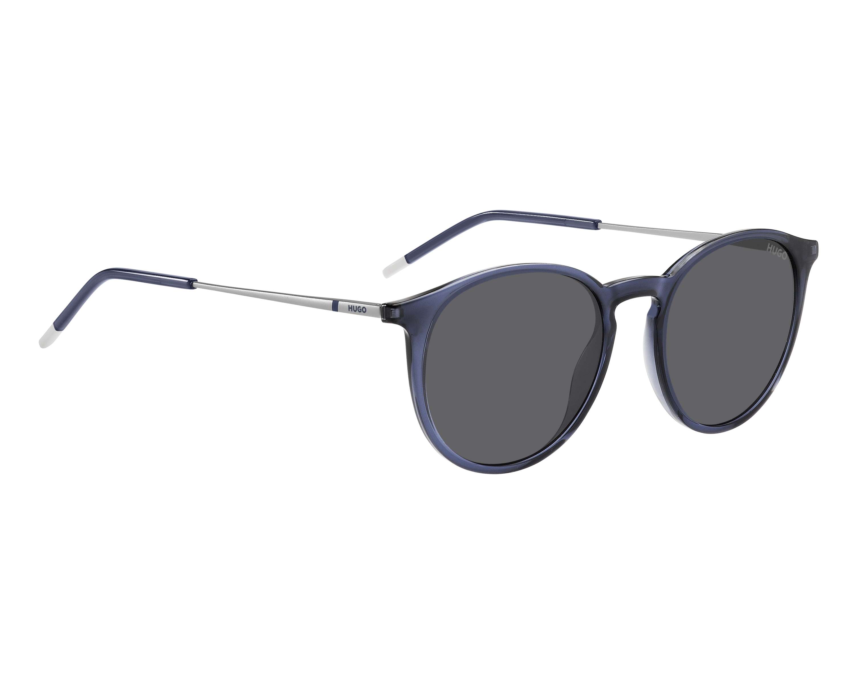 Lunettes De Vue HUGO BOSS HG 1288 B88 Bleu Argenté 54/16/145 - Neuf Avec étiquettes