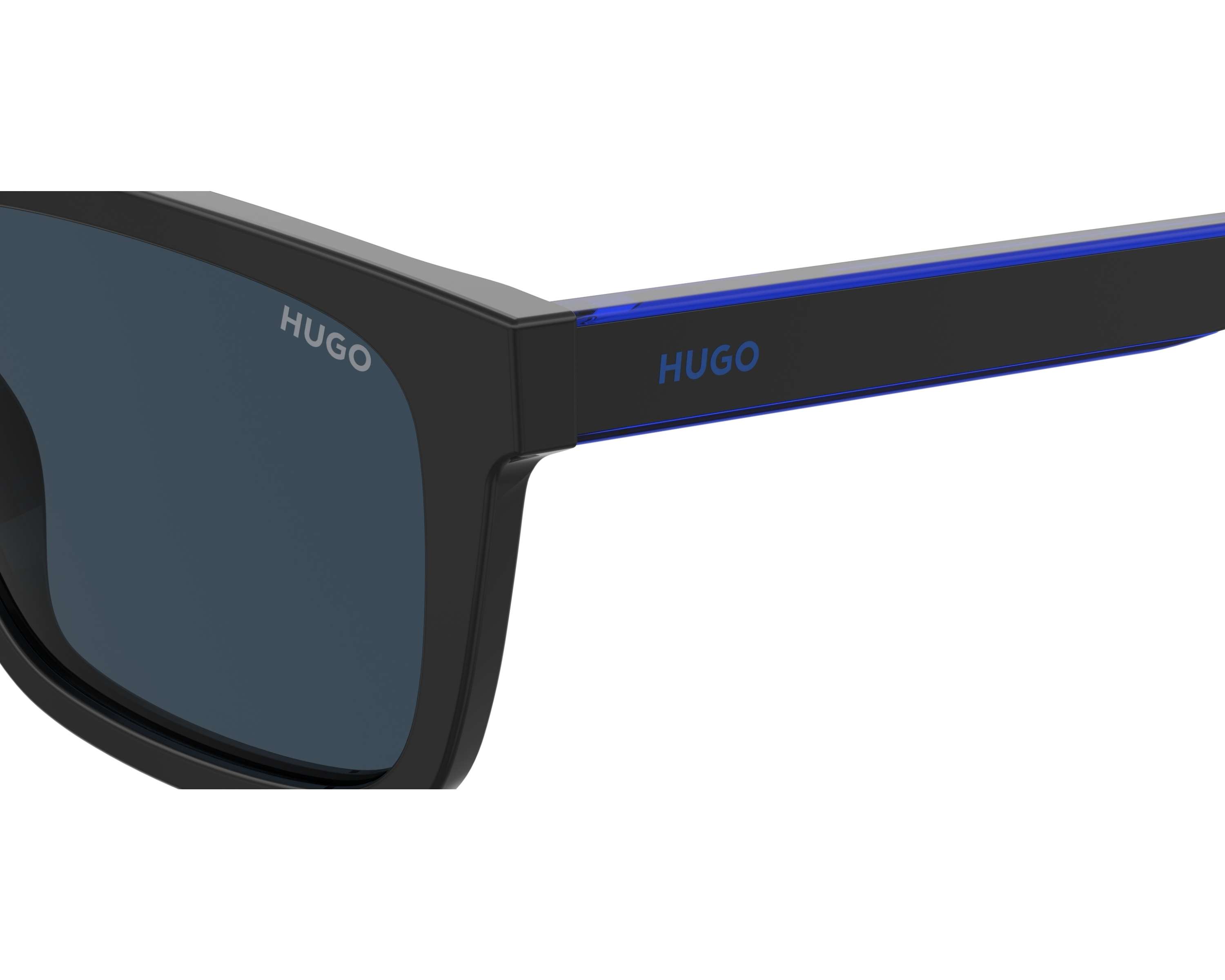 NWT Hugo HG 1297/S-0D51 KU Blue Rectangle 54mm Sunglasses Sunglasses HUGO HG 1297/S D51 KU 54 – Visual Click main image 3