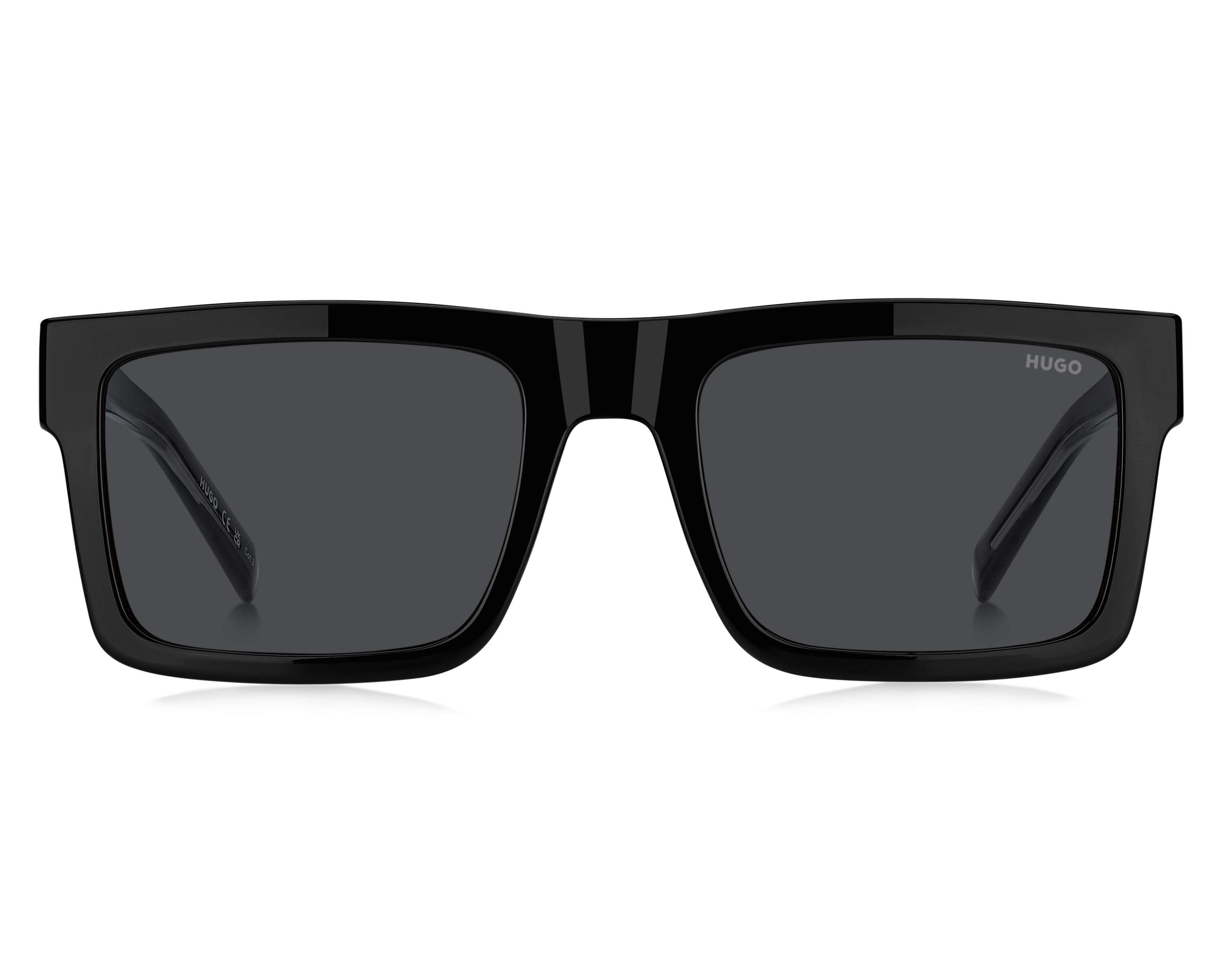 Gafas De Sol HUGO HG 1314/S - Montura Geométrica Rectangular, Lentes Espejo, Eco-Poliamida