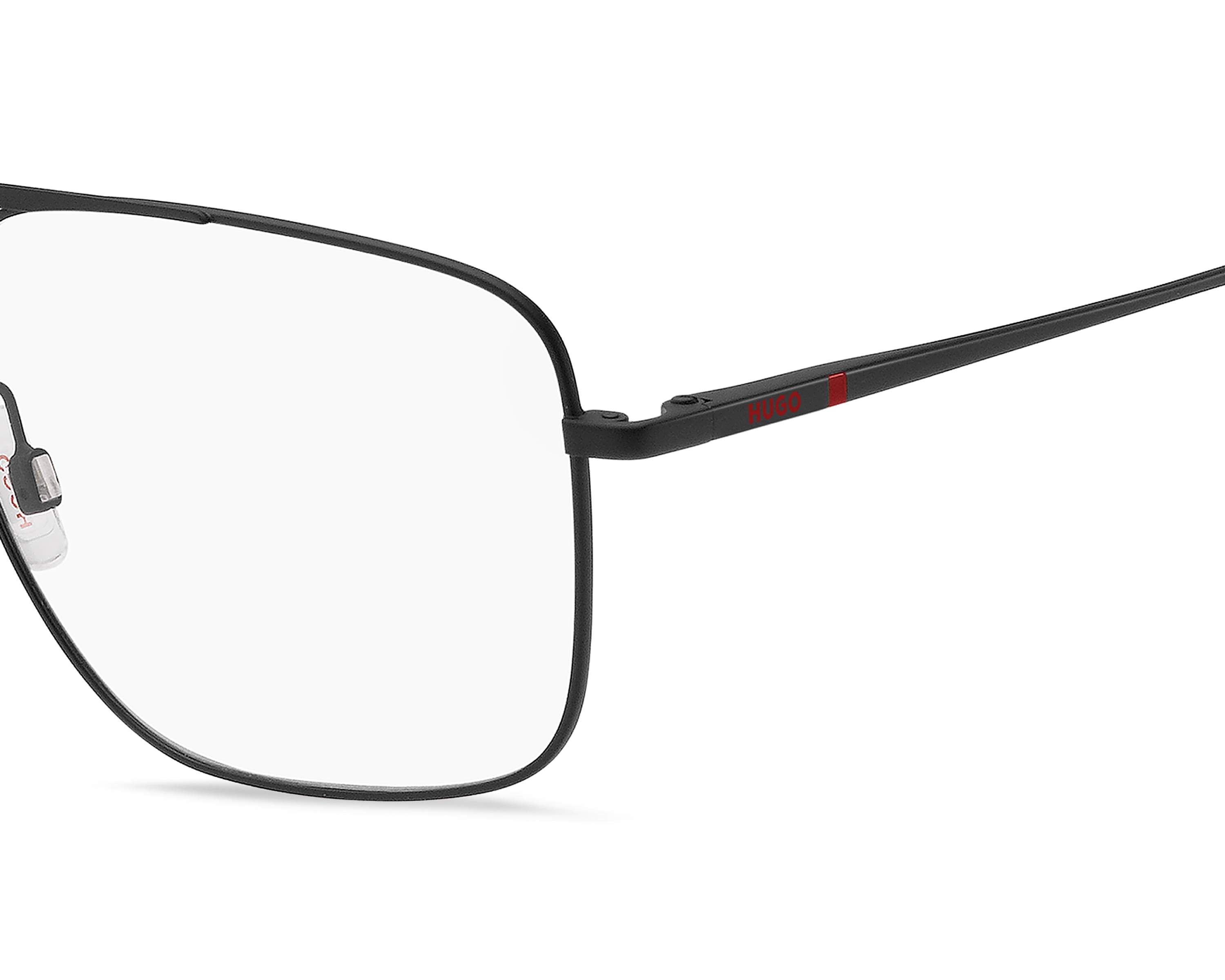 Hugo Boss HG-1322 003 55-17 Black  360 degree view 3