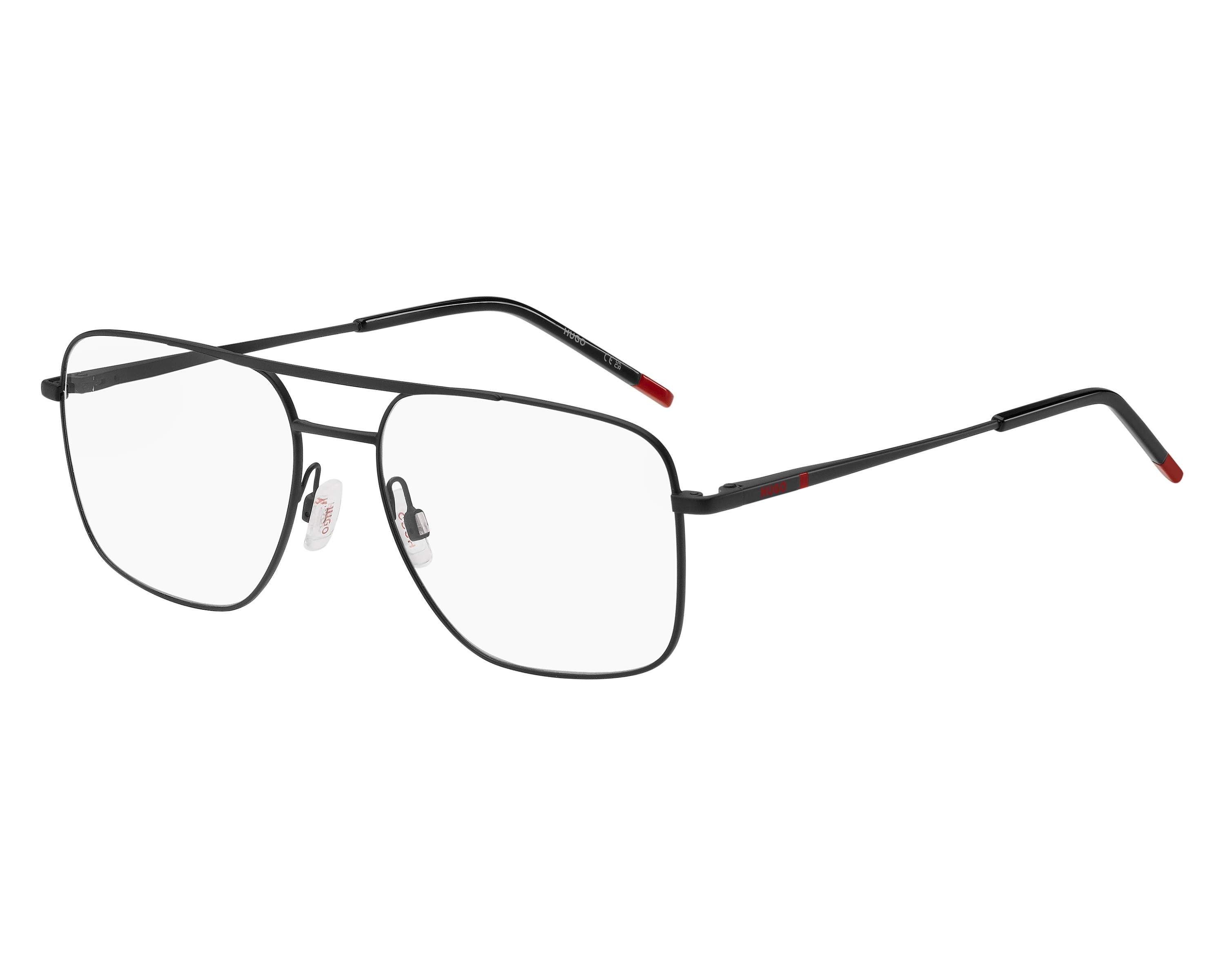 Hugo Boss HG-1322 003 55-17 Black  360 degree view 4